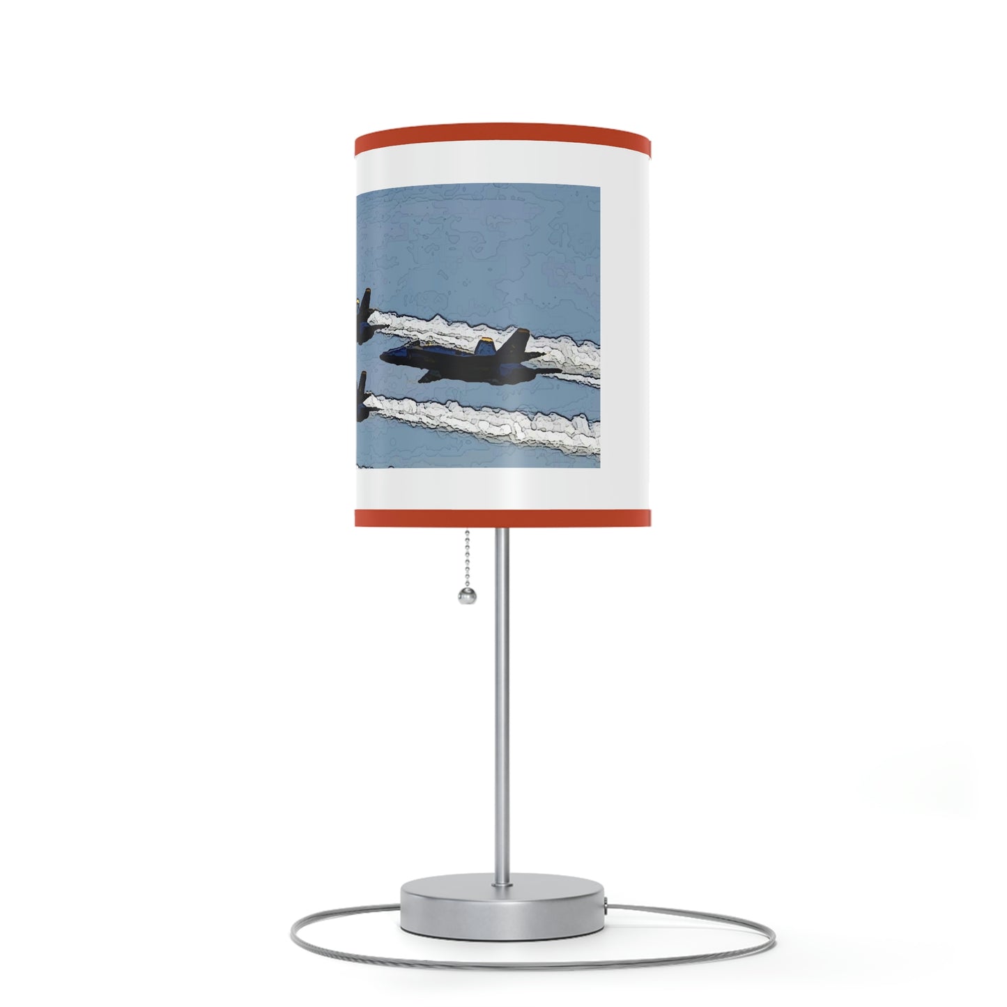Lamp on a Stand, US|CA plug ... Seattle Seafair ..."Blue Angels Run Over Lake Washington" ... Circa Mid 1980's ... Dr FJ Holt ... Original Works ...