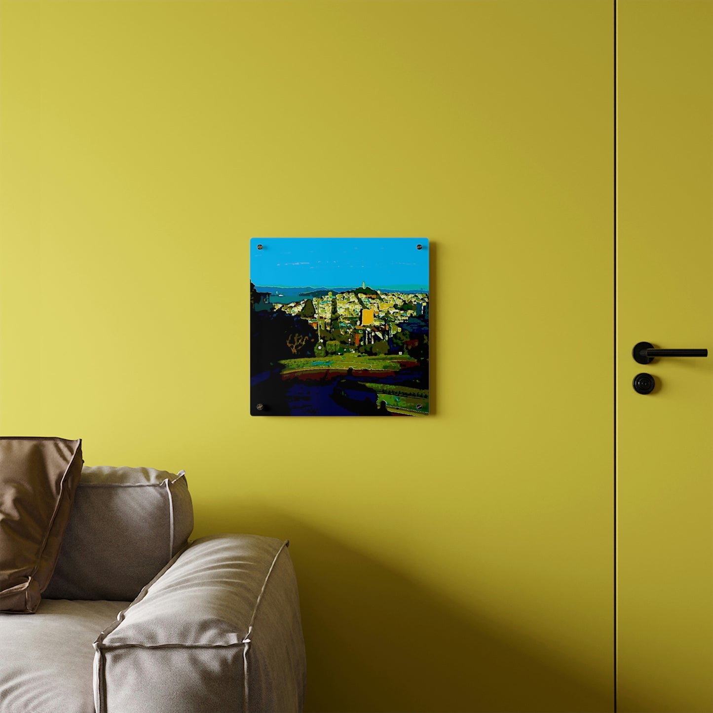 Acrylic Wall Art Panels ... "Lombard Street San Francisco, CA, USA" ... Family Archives 1970's ... Original Works ...