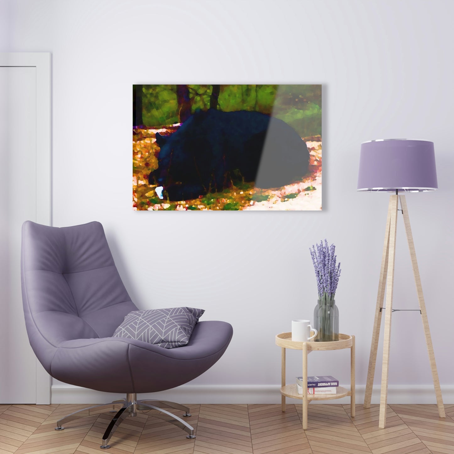 Acrylic Prints ... RCY: "Rhett Creek Yogi ... '500 Lbs Of Autumn Season Hunger' ..."  ... September 2022 ... Central Idaho ... Original Works ...