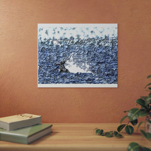 Aluminum Composite Panels ... "The Humpbacks Of Maui_2" ... 'Momma's Flukes' ... April Fools Day 2023 ... Family Archives (KPH) ... Original Works