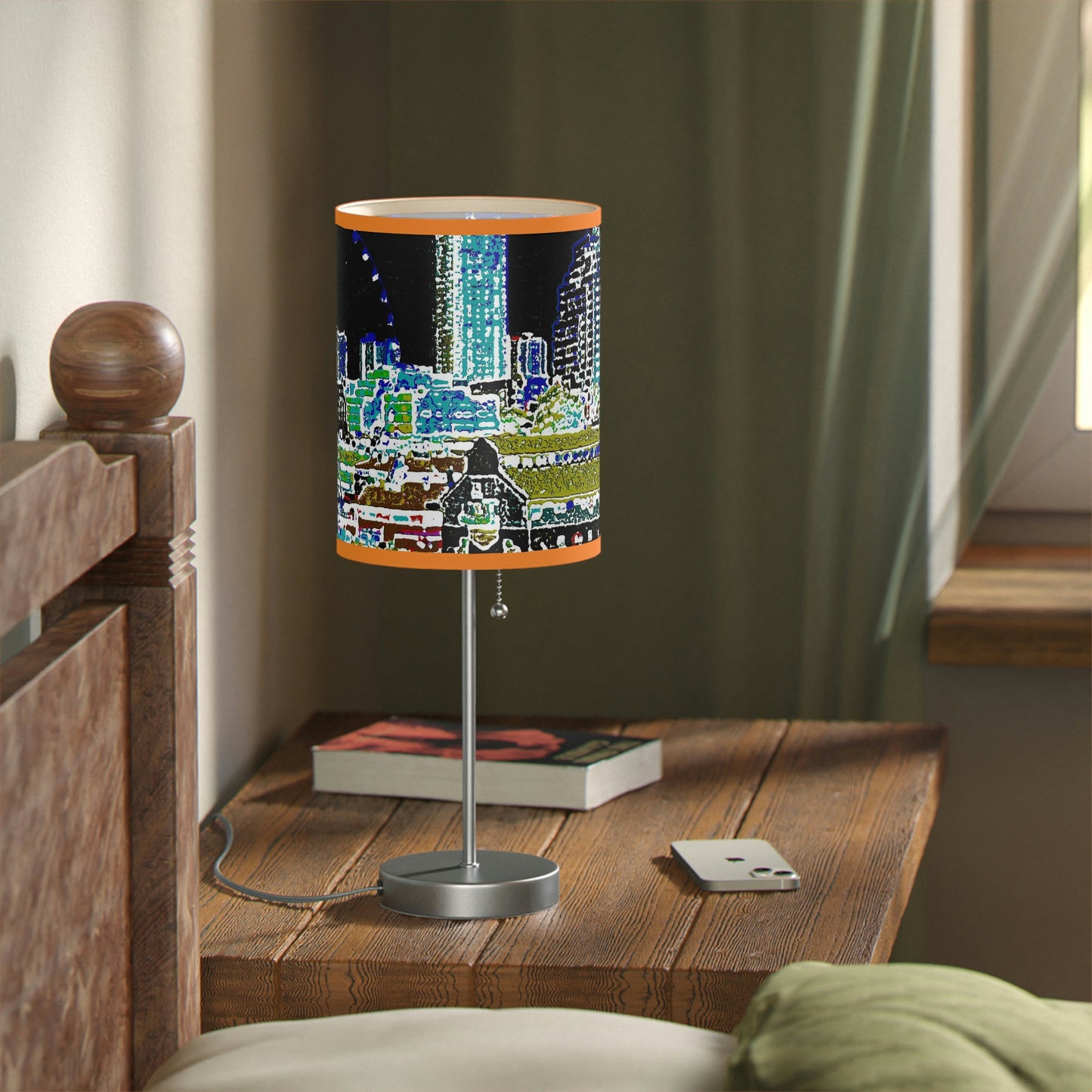 Lamp on a Stand, US|CA plug ... That Classic Wheel ... 'Seattle's Wheel' ... & Old Classic Waterside Vendors ...  'Family Archives' ... Original Works ...