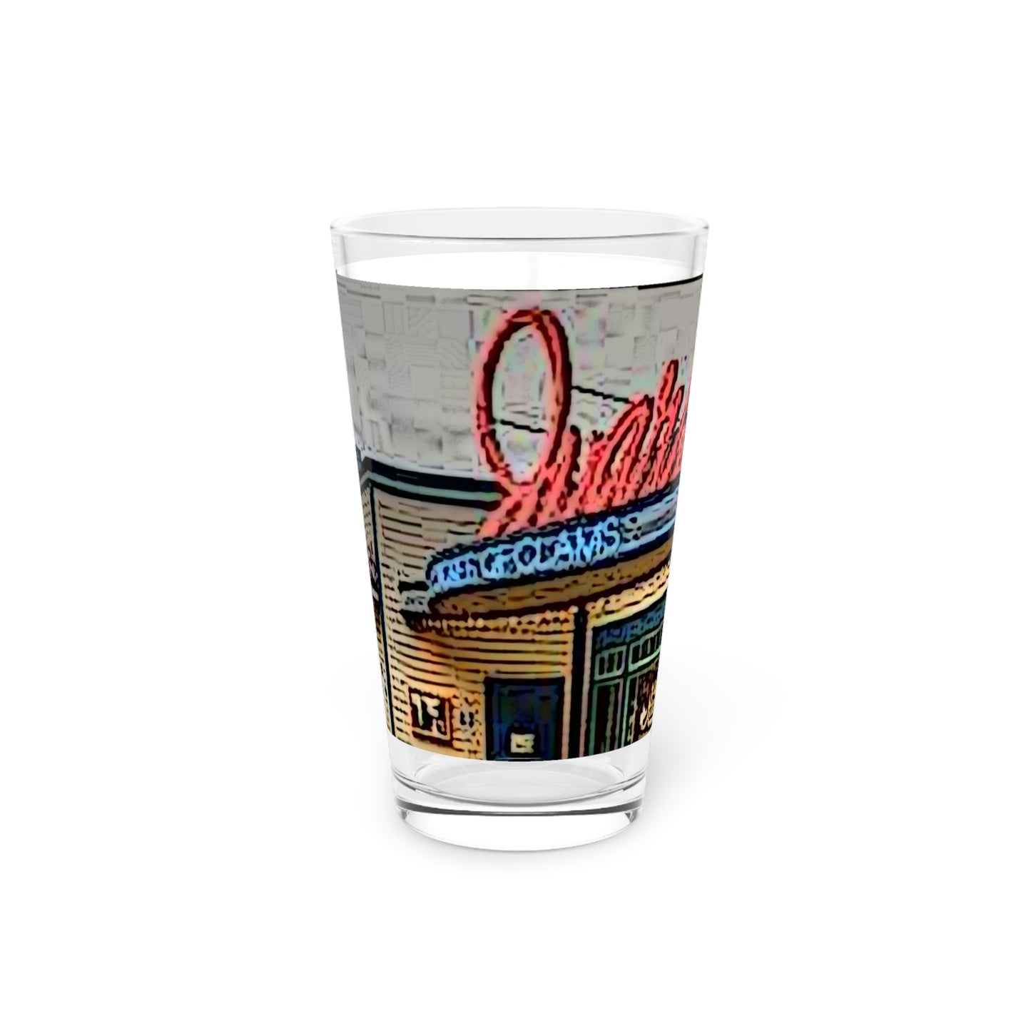 Pint Glass, 16oz ... In-A-Hurry & Stressed? ... Remember: Keep "Clam" ... Clam_Happy ...  'Ivars: Seattle Waterfront' ... Personal Archives ... Original Works ...