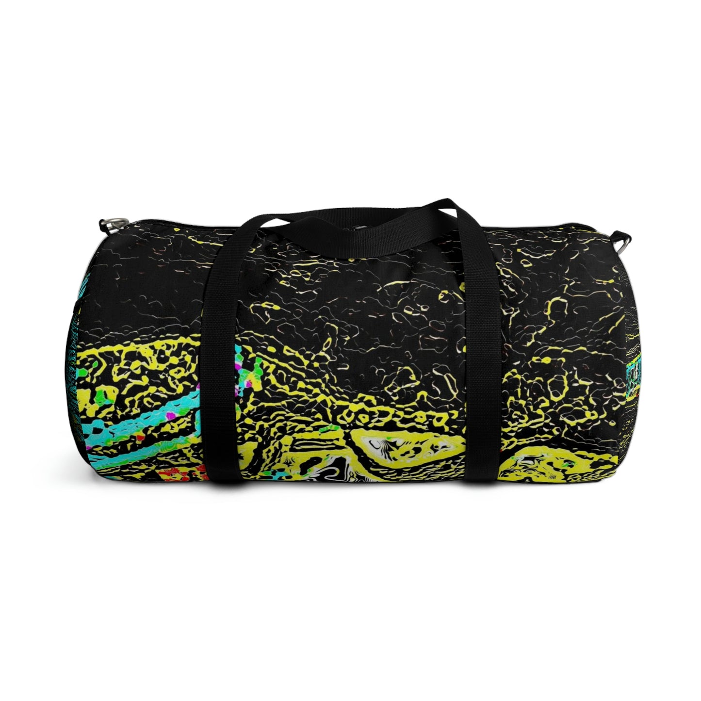 Duffel Bag ...  "Snow Vehicle In Snow Storm At-Rest" ... Circa 12Mar23 ... Central Idaho ... 18-Hours Rendering Time: Original Works ...