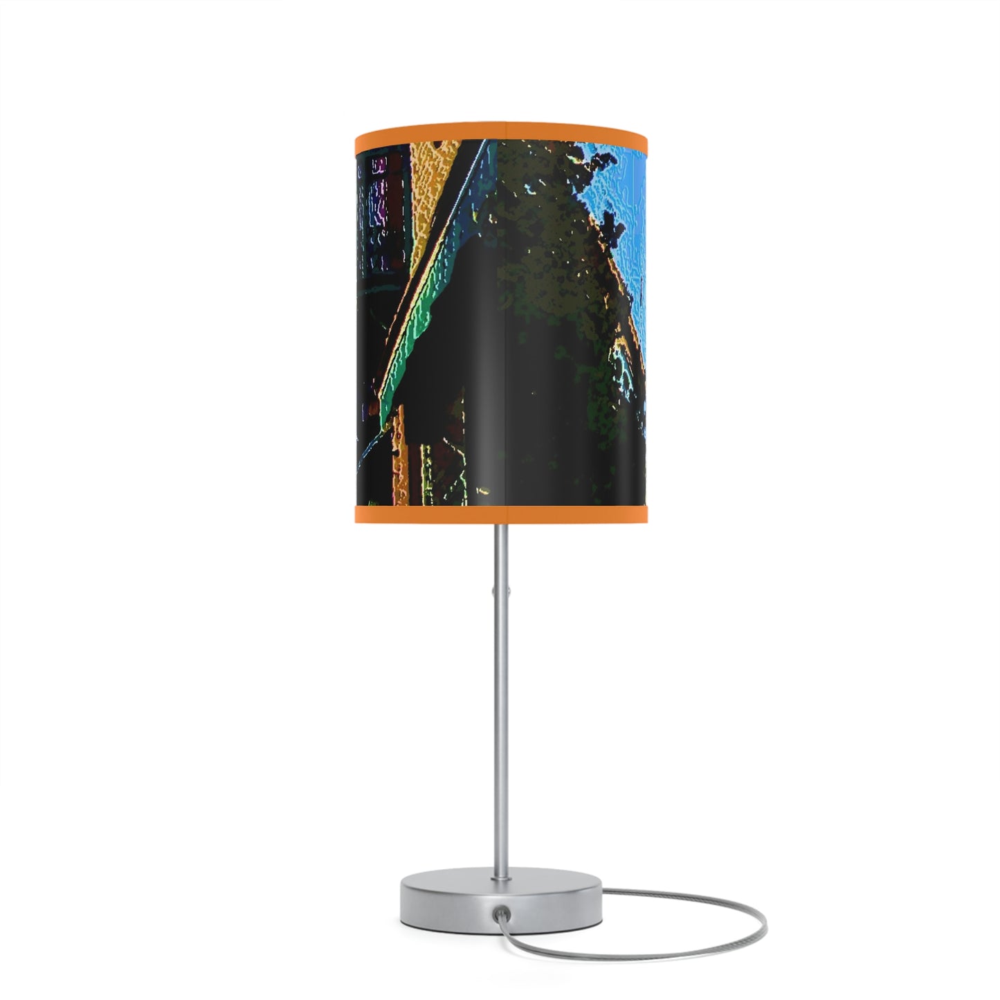 Lamp on a Stand, US|CA plug ...  Pioneer Square & Smith Tower ... 'That World Famous View' ... Colleague Supplied Photo ... Original Works ...