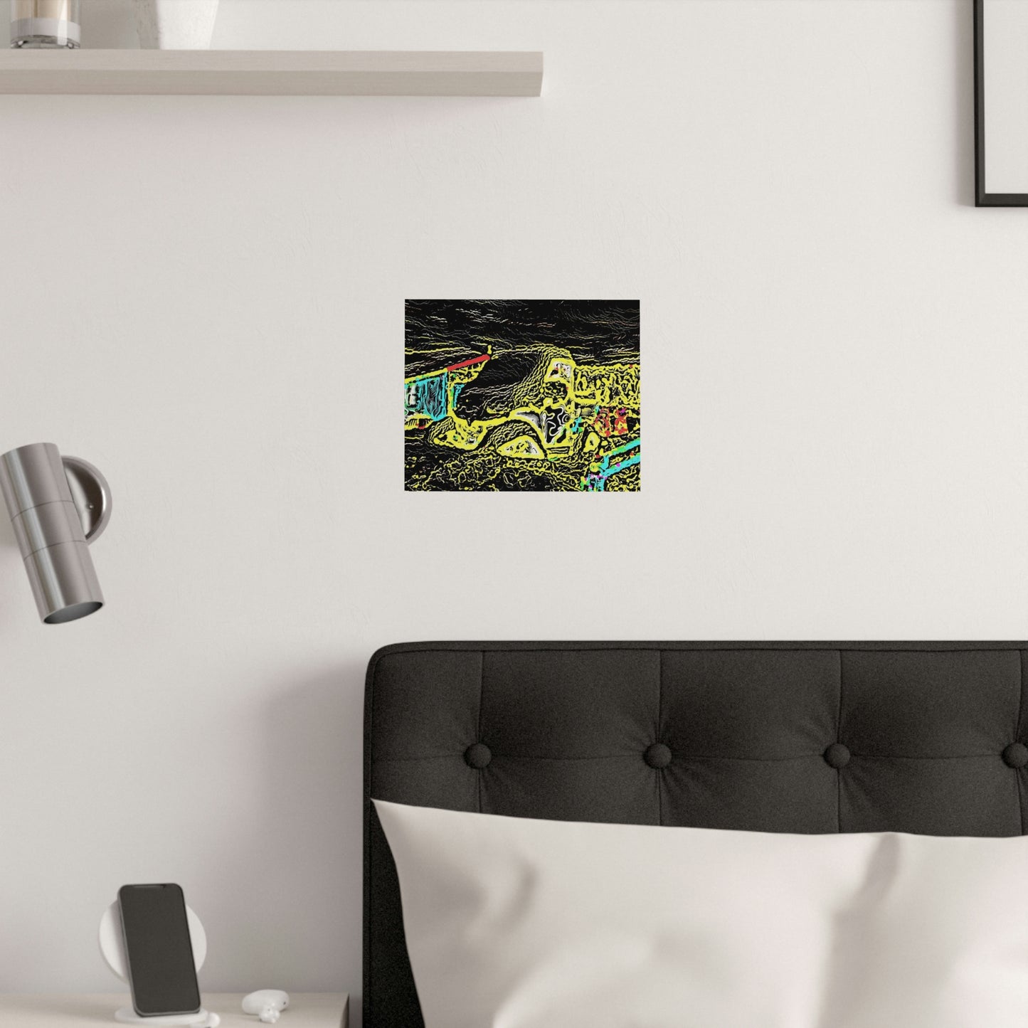 Satin Posters (210gsm) ... "Snow Vehicle In Snow Storm At-Rest" ... Circa 12Mar23 ... Central Idaho ... 18-Hours Rendering Time: Original Works ...