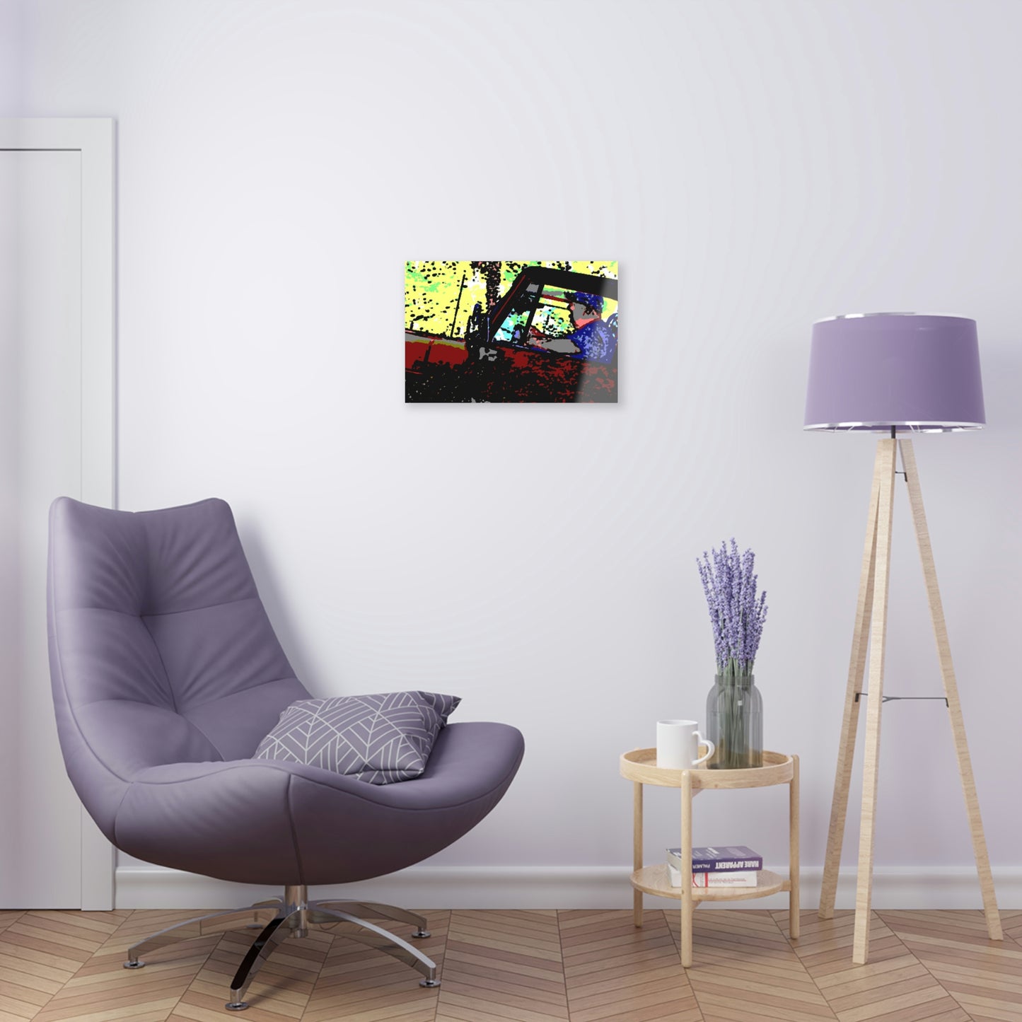Acrylic Prints ... "Jeep & Bronco-Bustin'-It Up The Mountain Road"  ... Spring 2021 ... Rhett Creek, Idaho ... Original Works ...