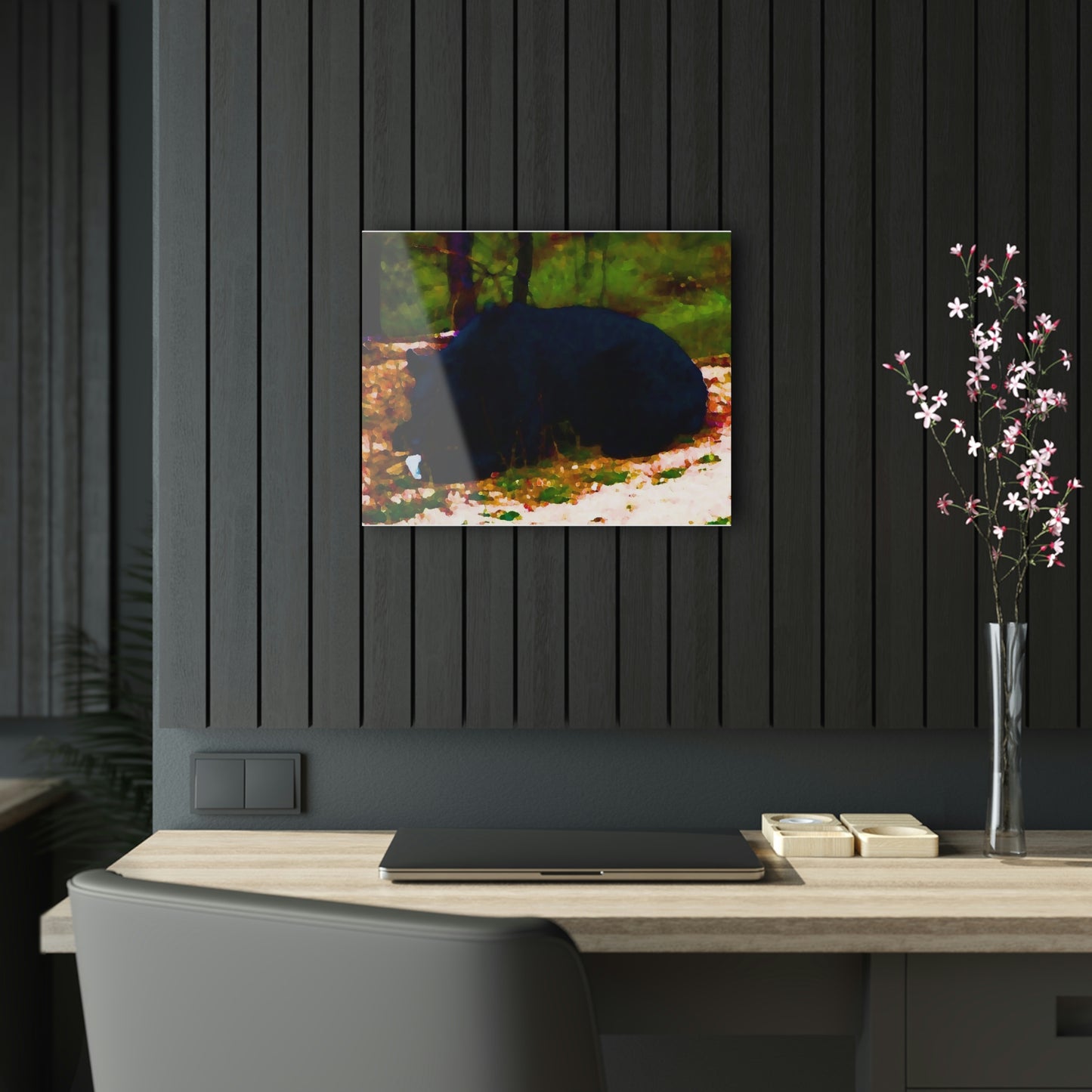 Acrylic Prints ... RCY: "Rhett Creek Yogi ... '500 Lbs Of Autumn Season Hunger' ..."  ... September 2022 ... Central Idaho ... Original Works ...