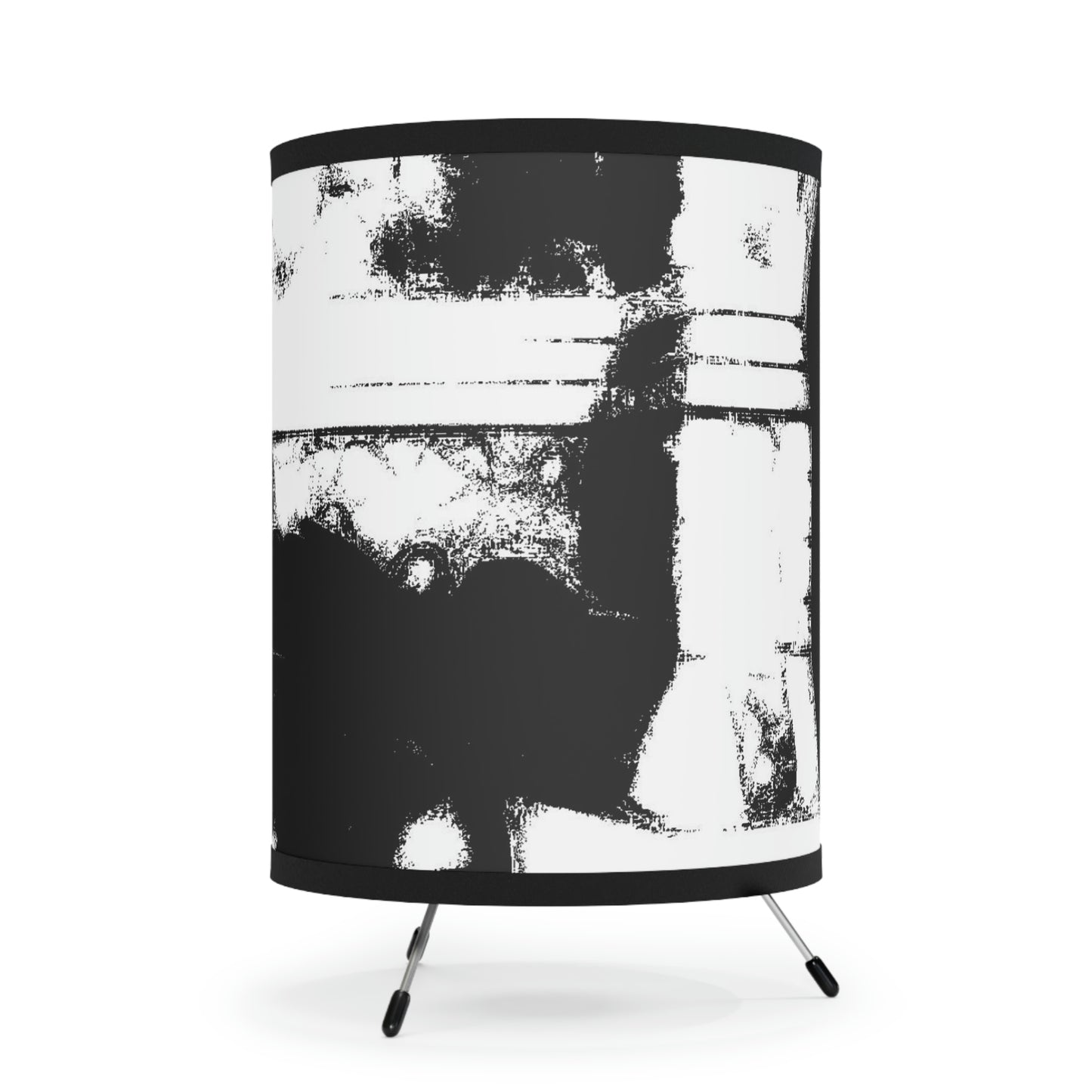 Tripod Lamp with High-Res Printed Shade, US\CA plug ... Dublin's "Molly Malone Along Grafton Street" ... Cryin' Cockels & Muscles Alive-Alive-Oh ... Circa 2003 ... Original Works ...