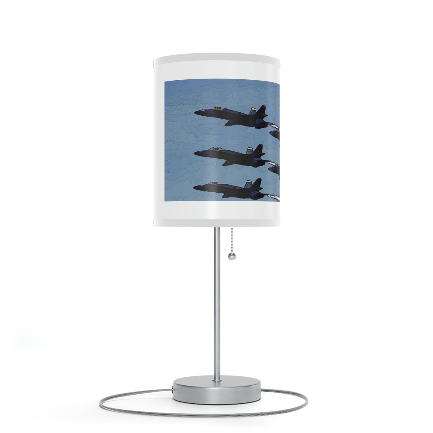 Lamp on a Stand, US|CA plug ... Seattle Seafair ..."Blue Angels Run Over Lake Washington" ... Circa Mid 1980's ... Dr FJ Holt ... Original Works ...