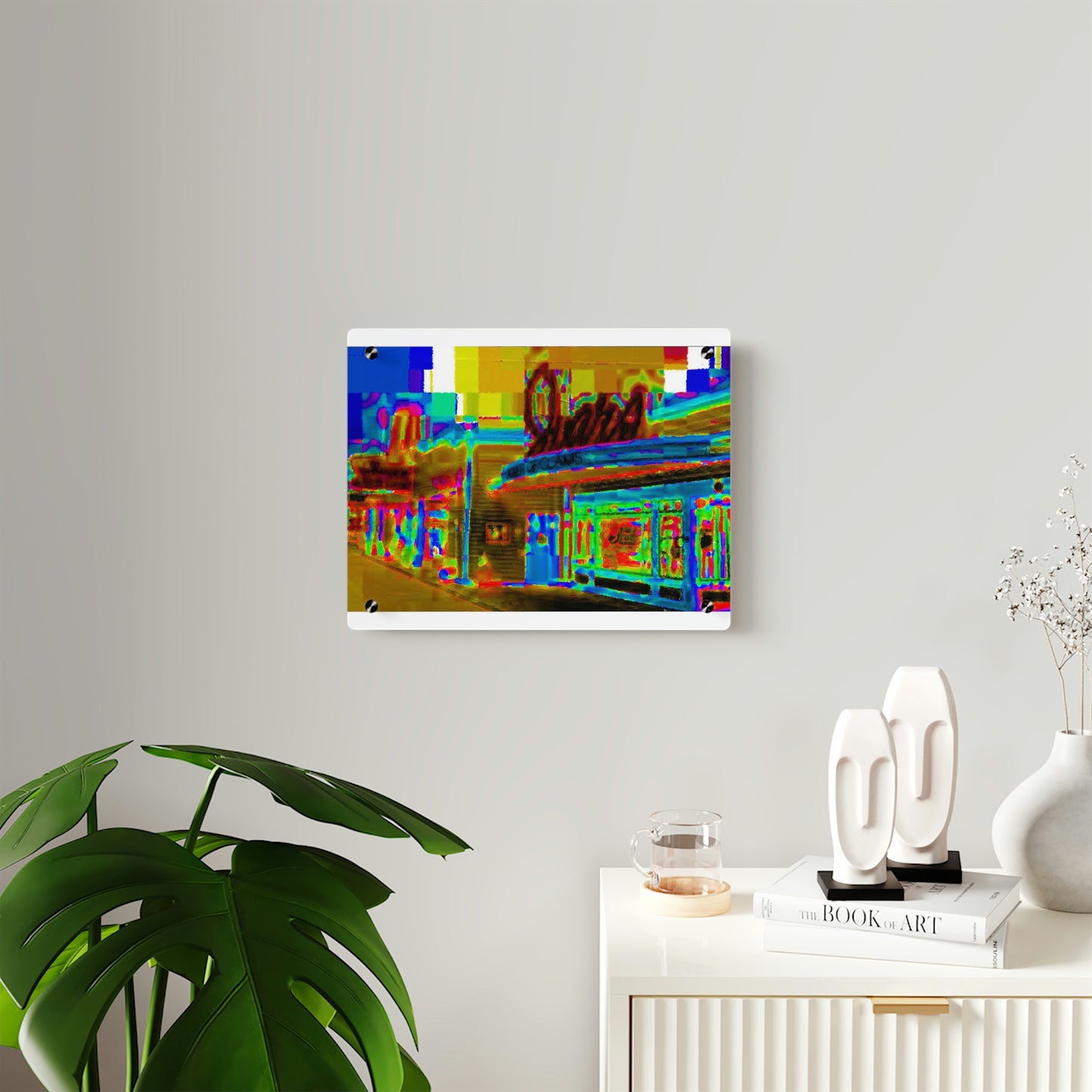 Acrylic Wall Art Panels ...  In-A-Hurry & Stressed? ... Remember: Keep "Clam" ... Clam_Happy ...  'Ivars: Seattle Waterfront' ... Personal Archives ... Original Works ...