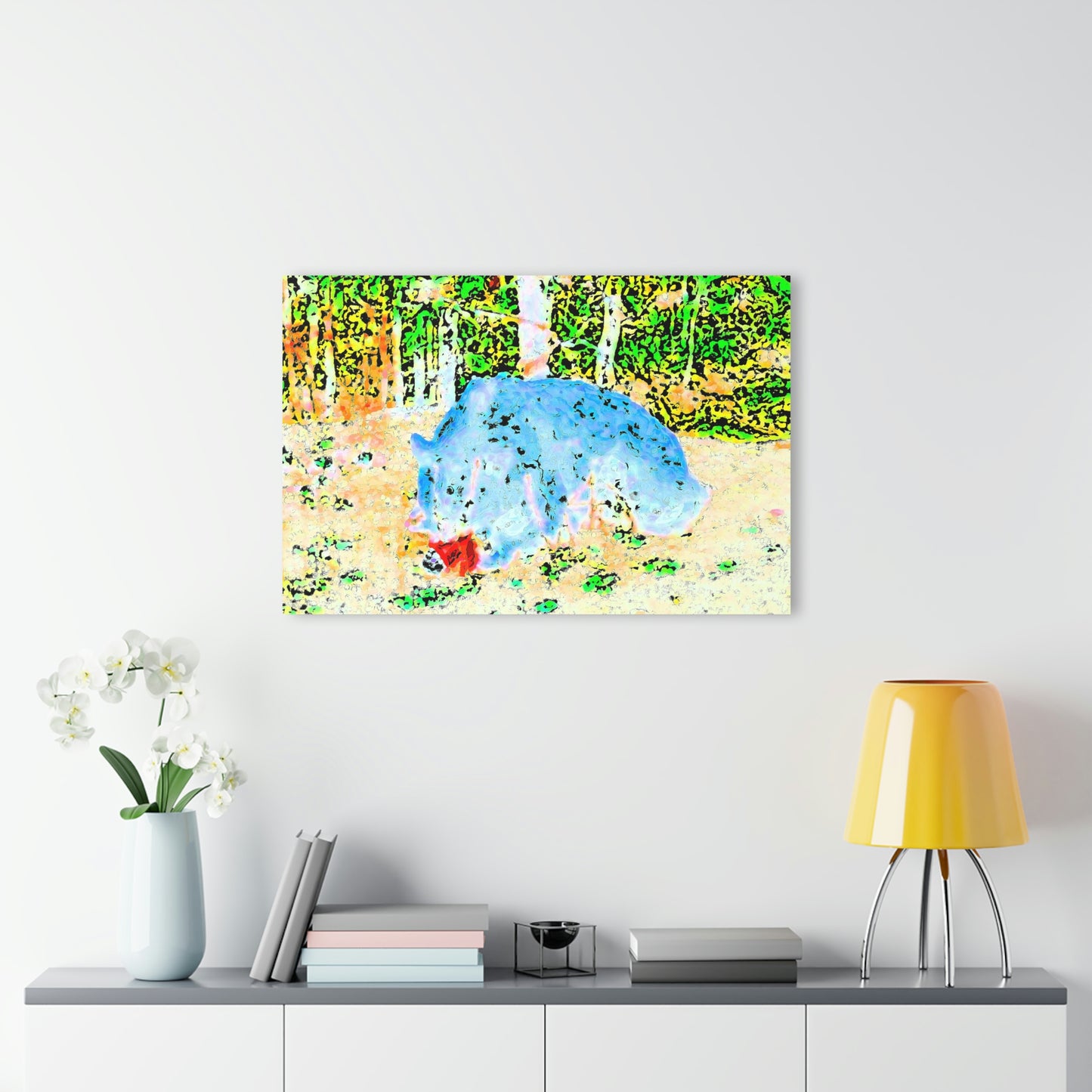 Acrylic Prints (French Cleat Hanging) ... RCY: "Rhett Creek Yogi ... '500 Lbs Of Autumn Season Hunger' ..."  ... September 2022 ... Central Idaho ... Original Works ...