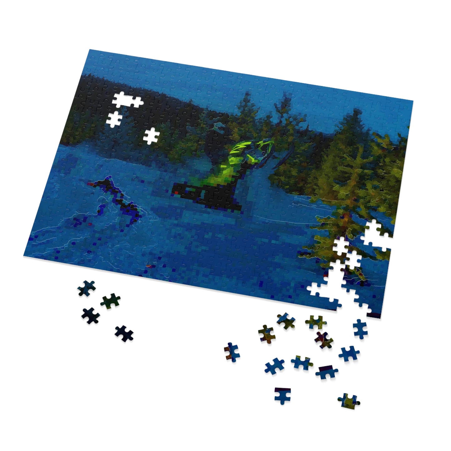Jigsaw Puzzle (30, 110, 252, 500,1000-Piece) ... Piece-By-Piece ... "Count The Hours & Enjoy The Colors..!" ... Original Works: Phots' Photo: Les Objets D'Art ...