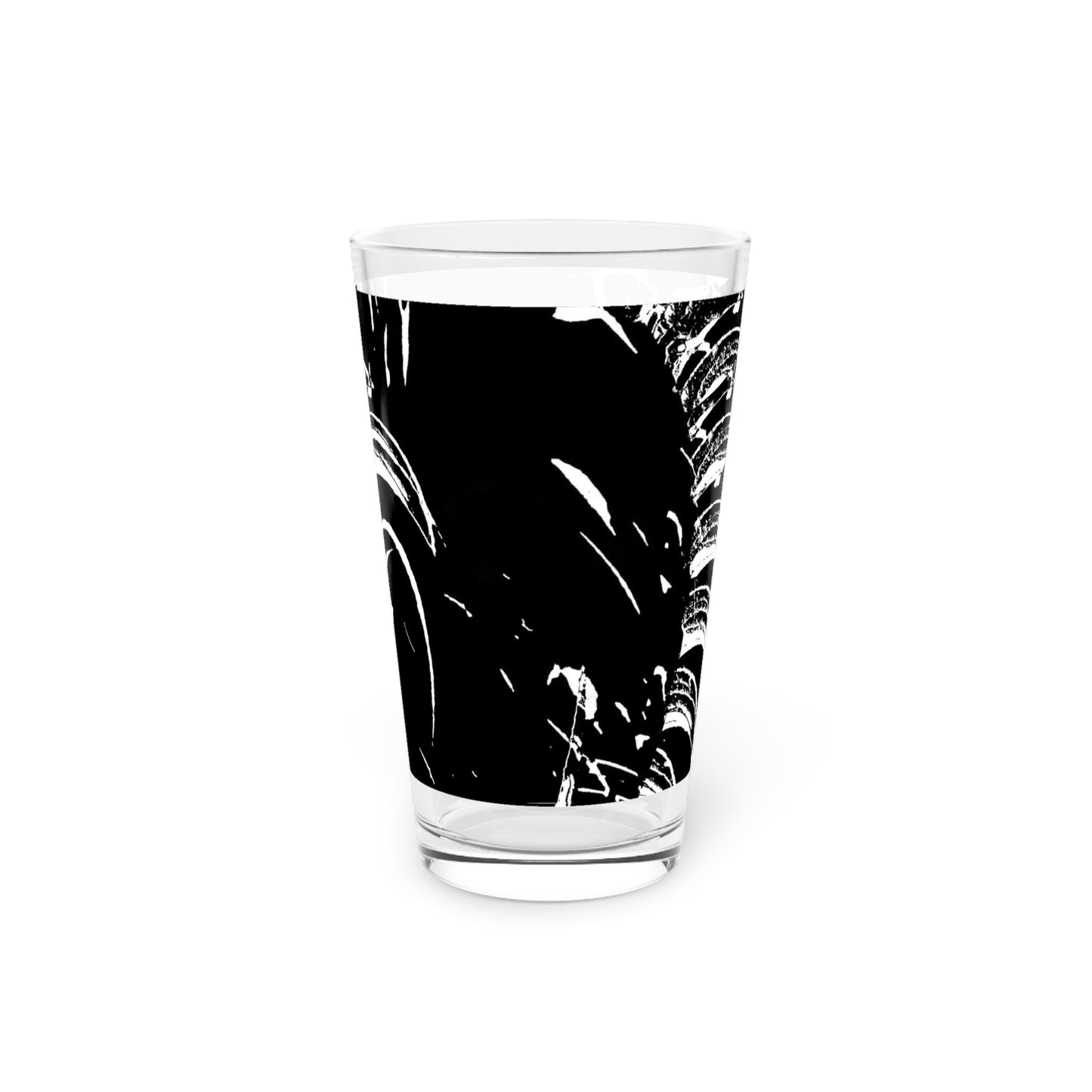 Pint Glass, 16oz ... "Waning Moon" ... Central Idaho ... October 2022 ... Rendering Time: 22 Hours ... Original Works ...