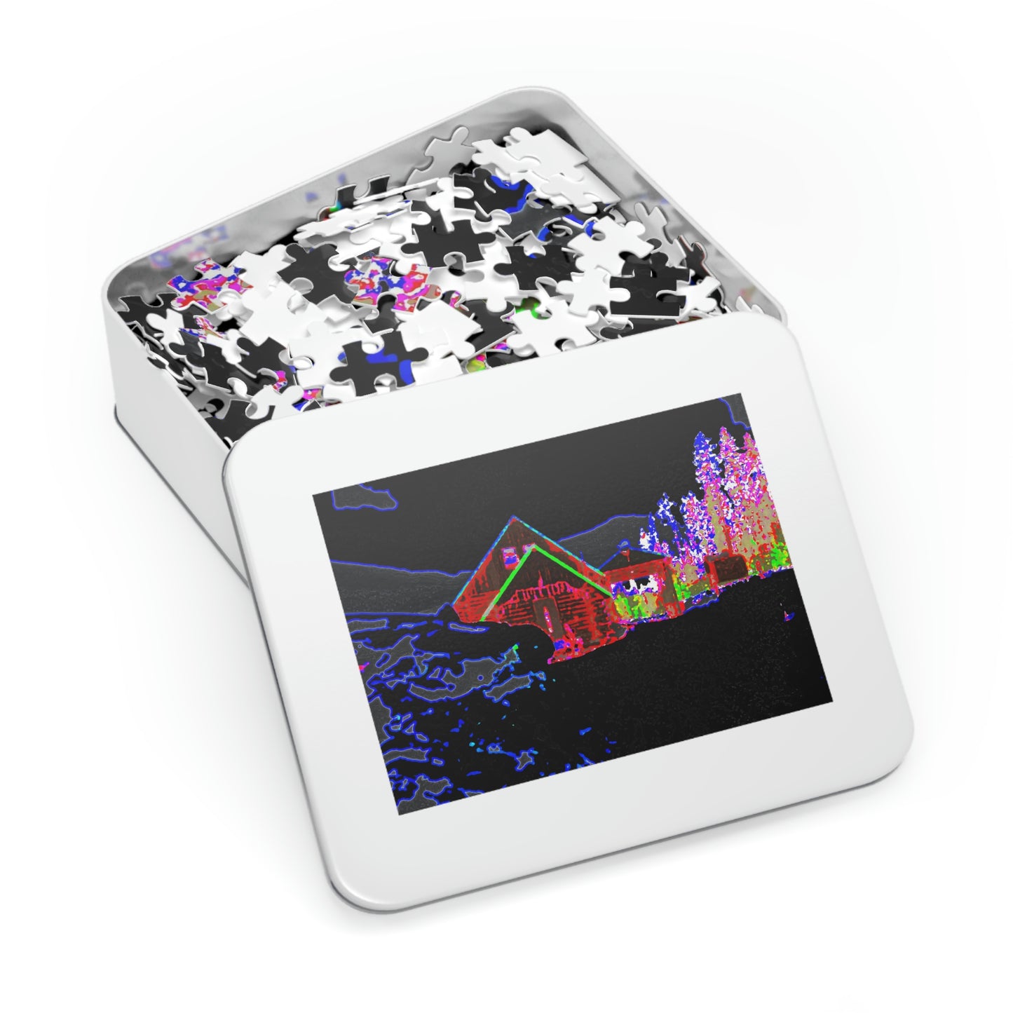 Jigsaw Puzzle (30, 110, 252, 500,1000-Piece) ... Piece-By-Piece ... "Count The Hours & Enjoy The Colors..!" ... Original Works: Phots' Photo: Les Objets D'Art ...