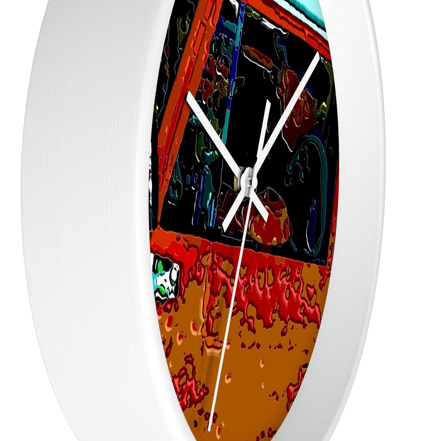 Wall clock ... How-To-Drive-Idaho's-Mountain_Roads ... "Like A Professional" ... "Truckin' Like The Doo-Dah-Man" ...