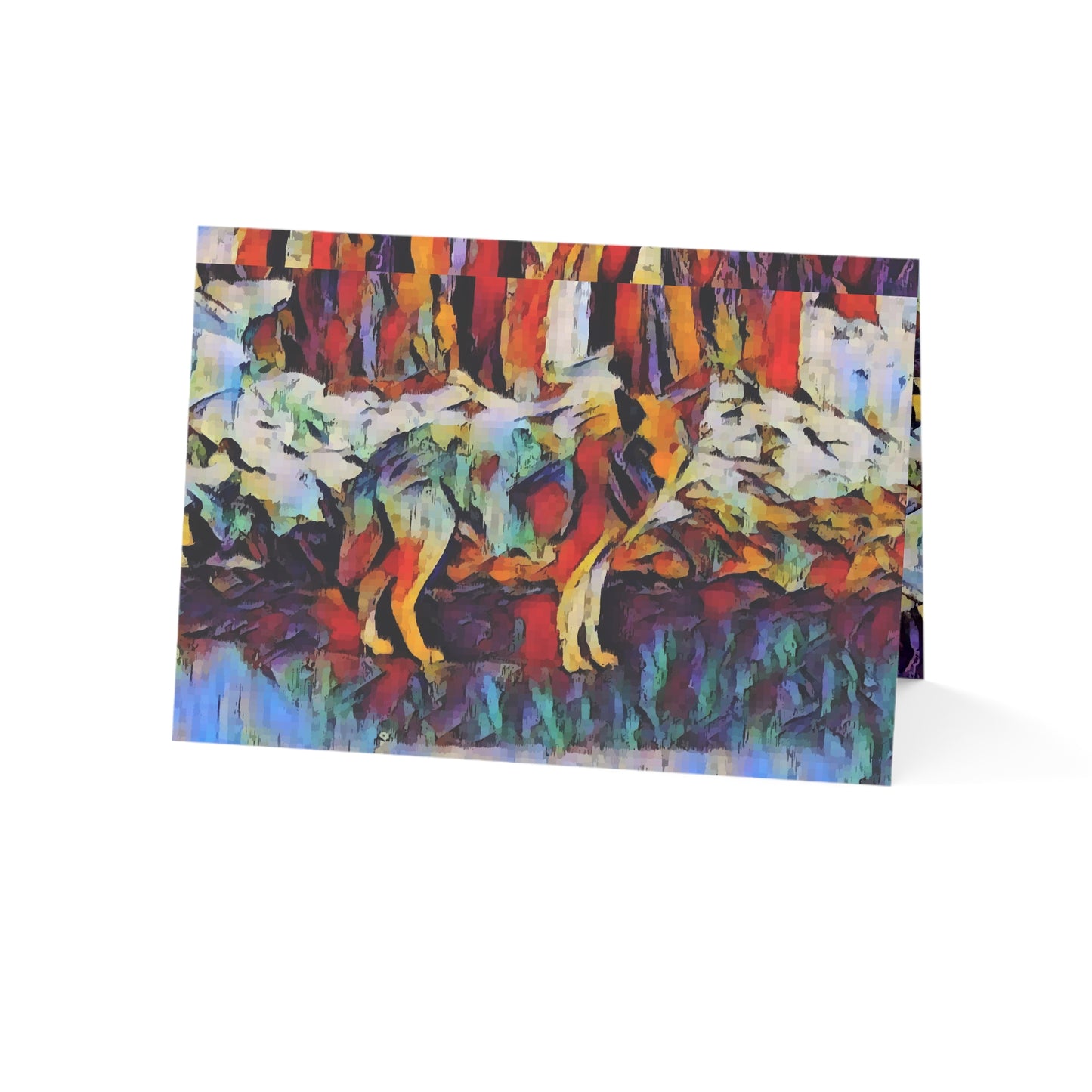 Greeting Cards (1, 10, 30, and 50pcs) ... Coyote ... "Yosemite Valley: Circa May23 ... KPH Base Photo" ... Original Works ...