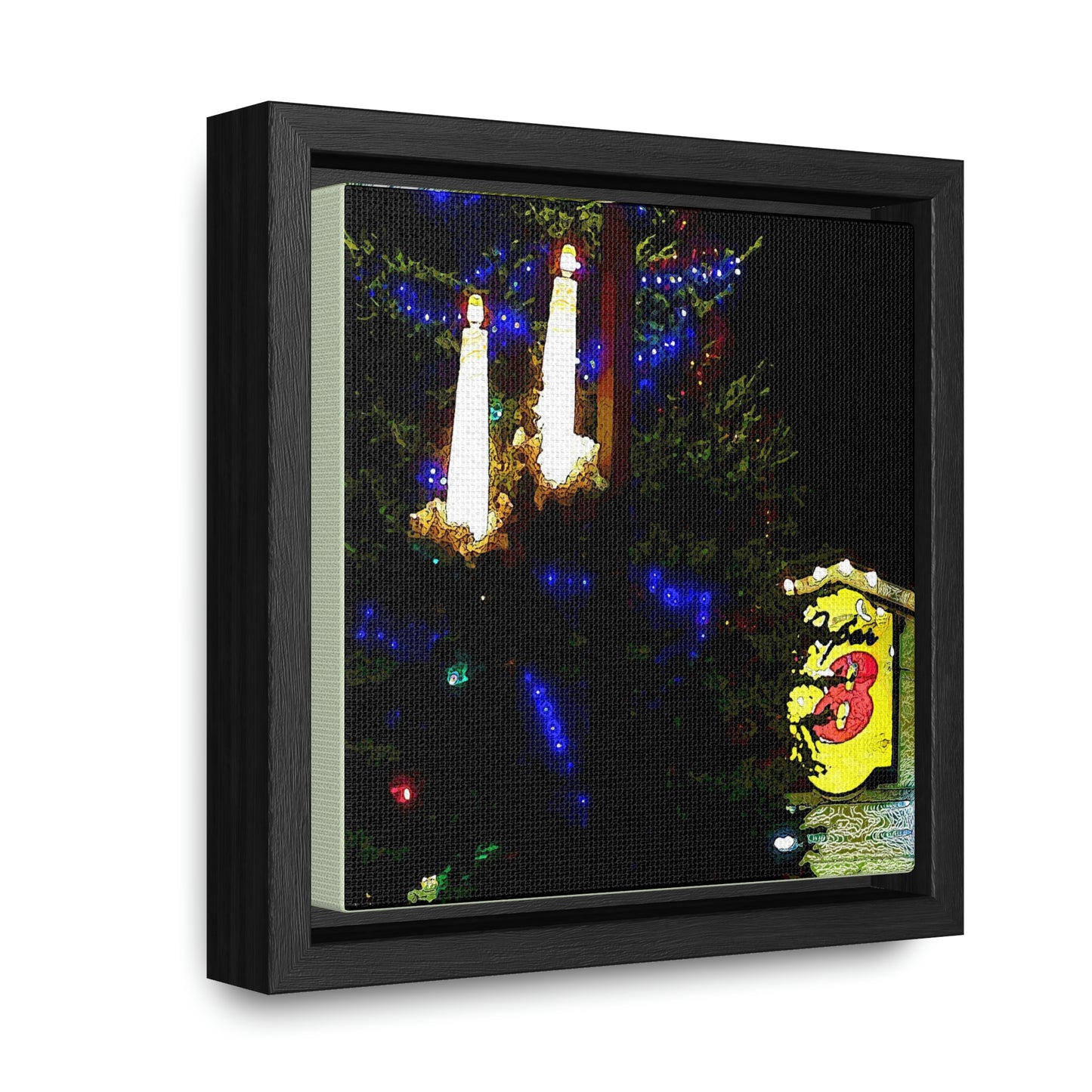 Gallery Canvas Wraps, Square Frame ... A Very Nice Super-8 'On The Praire' ... Grangeville, Idaho ... Jan23 ... Original Works ...