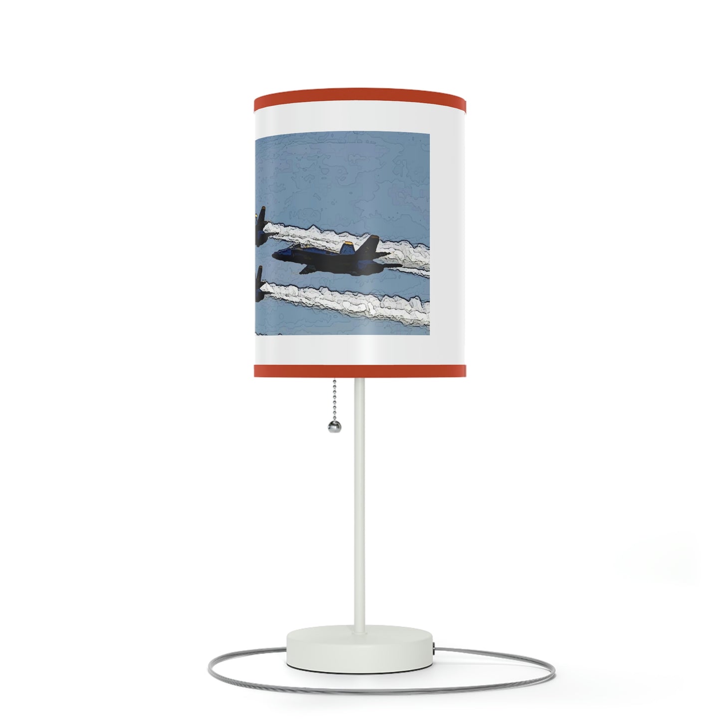 Lamp on a Stand, US|CA plug ... Seattle Seafair ..."Blue Angels Run Over Lake Washington" ... Circa Mid 1980's ... Dr FJ Holt ... Original Works ...
