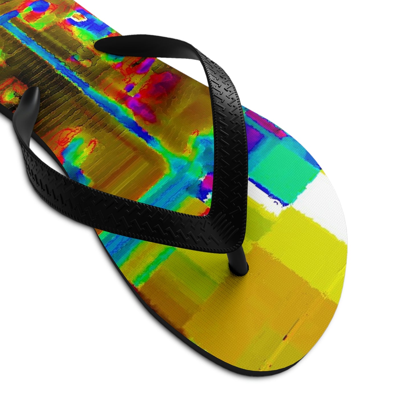 Unisex Flip-Flops ...  In-A-Hurry & Stressed? ... Remember: Keep "Clam" ... Clam_Happy ...  'Ivars: Seattle Waterfront' ... Personal Archives ... Original Works ...