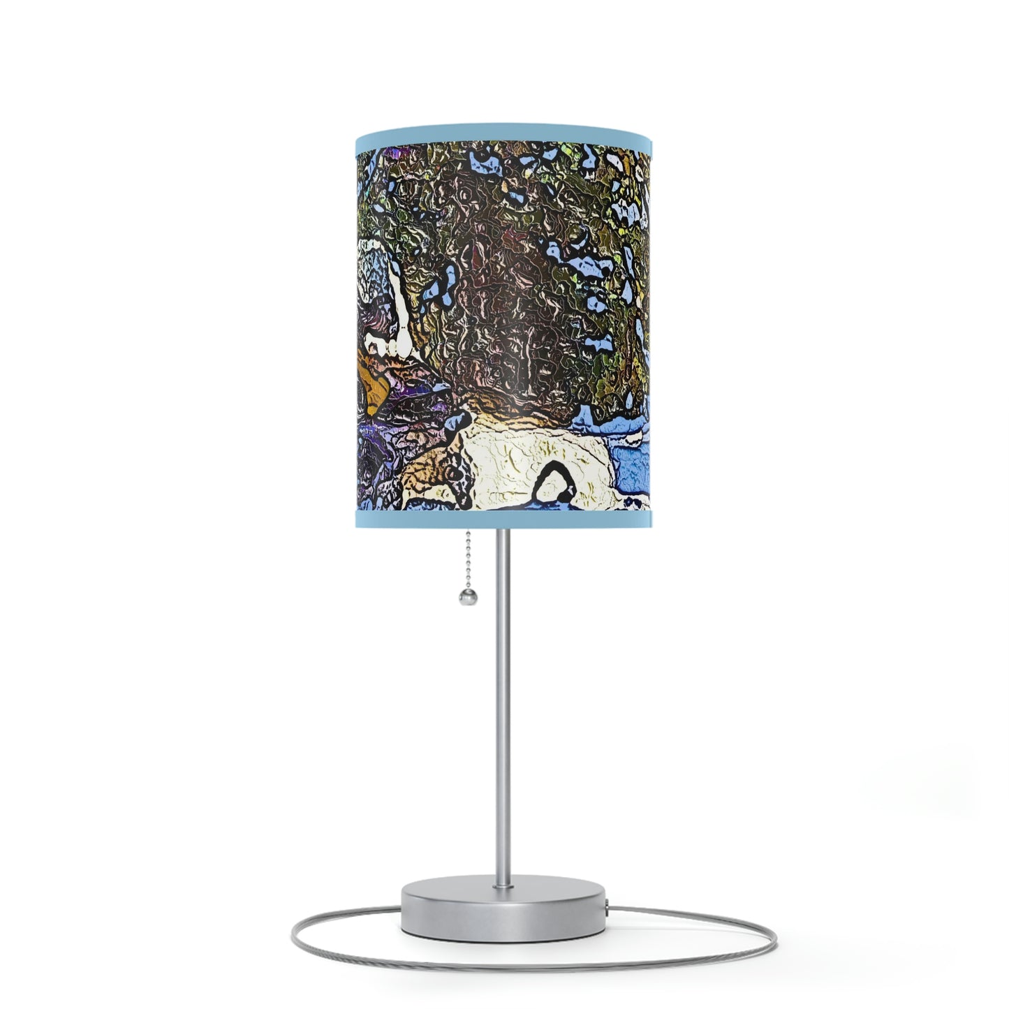 Lamp on a Stand, US|CA plug ... Blasting Through-The-Powder ... 'Central Idaho Mounains ... ' 2Dec22 ...