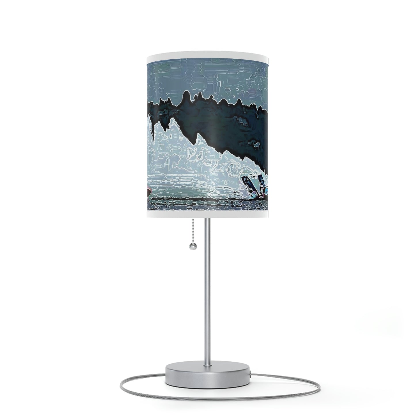 Lamp on a Stand, US|CA plug ... Seattle Columbia Cup On Lake Washington ... "Dave Wilcox Heads For The Win" ... Associate Gift-Photo ... Original Works ...