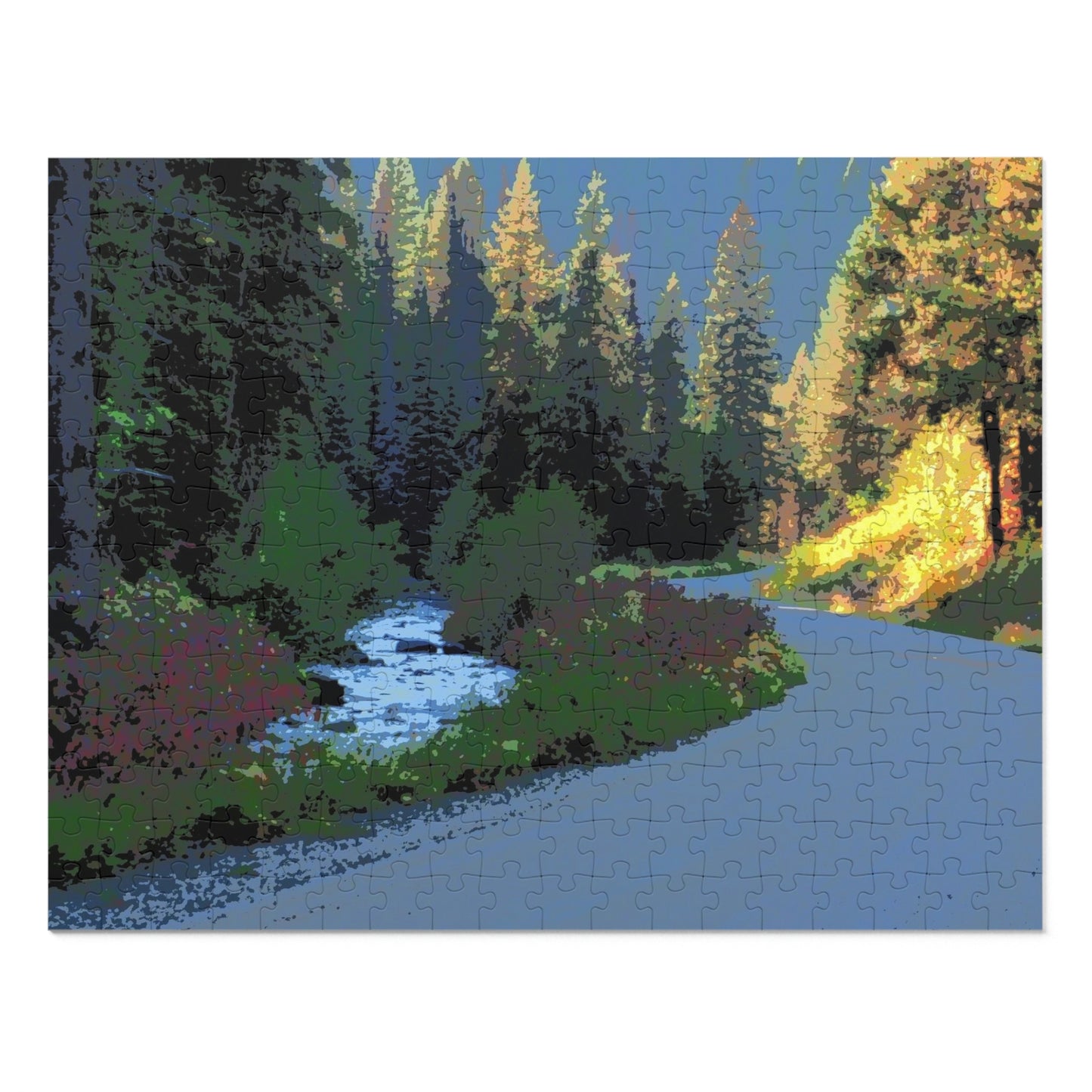 Jigsaw Puzzle (30, 110, 252, 500,1000-Piece) ... Piece-By-Piece ... "Count The Hours & Enjoy The Colors..!" ... Original Works: Phots' Photo: Les Objets D'Art ...