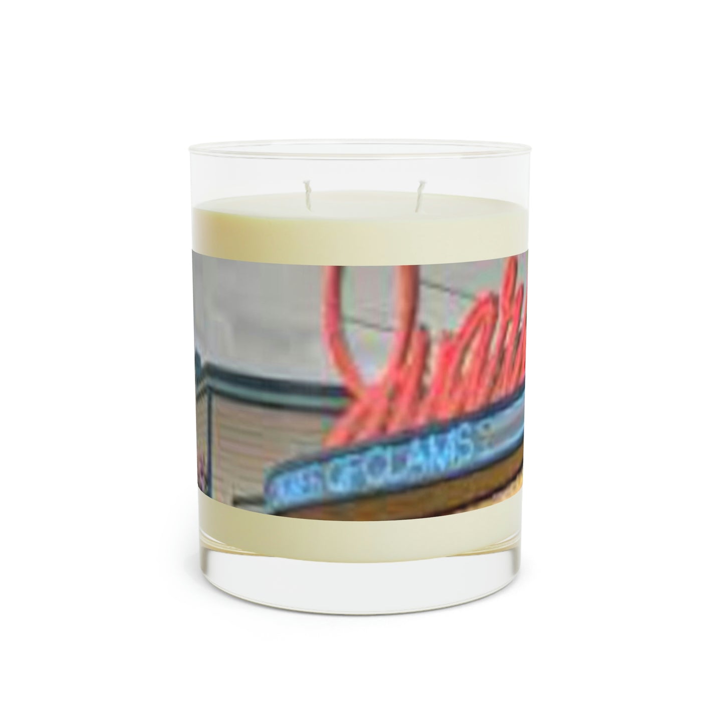 Scented Candle - Full Glass, 11oz ... In-A-Hurry & Stressed? ... Remember: Keep "Clam" ... Clam_Happy ...  'Ivars: Seattle Waterfront' ... Personal Archives ... Original Works ...