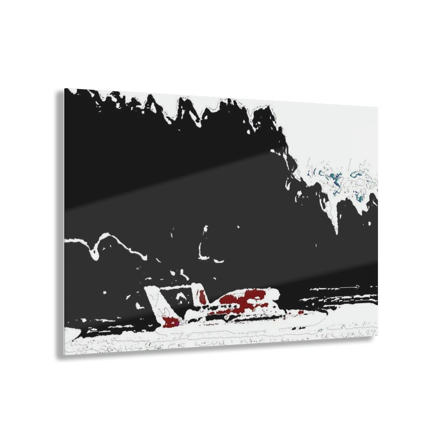 Acrylic Prints ... Seattle Columbia Cup On Lake Washington ... "Dave Wilcox Heads For The Win" ... Associate Gift-Photo ... Original Works ...