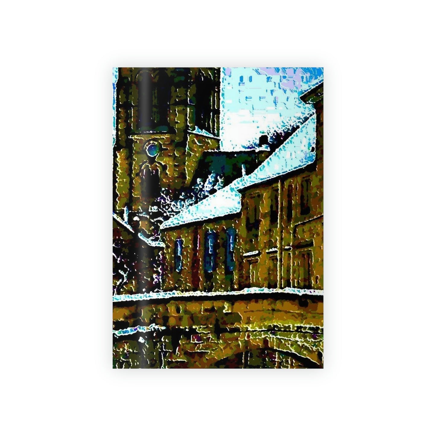 Gift Wrapping Paper Rolls, 1pc ... Walikng The Streets & Alleys ... 'Strolling The Canals ... '  ... Original Works  ...