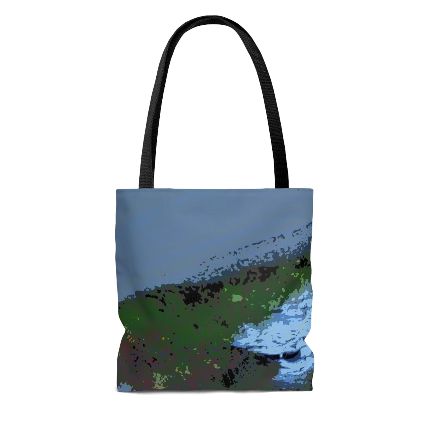 AOP Tote Bag ... "On The Road & Along The River To: 'Red River Campground' ..." Summer 2022. Original Works ...