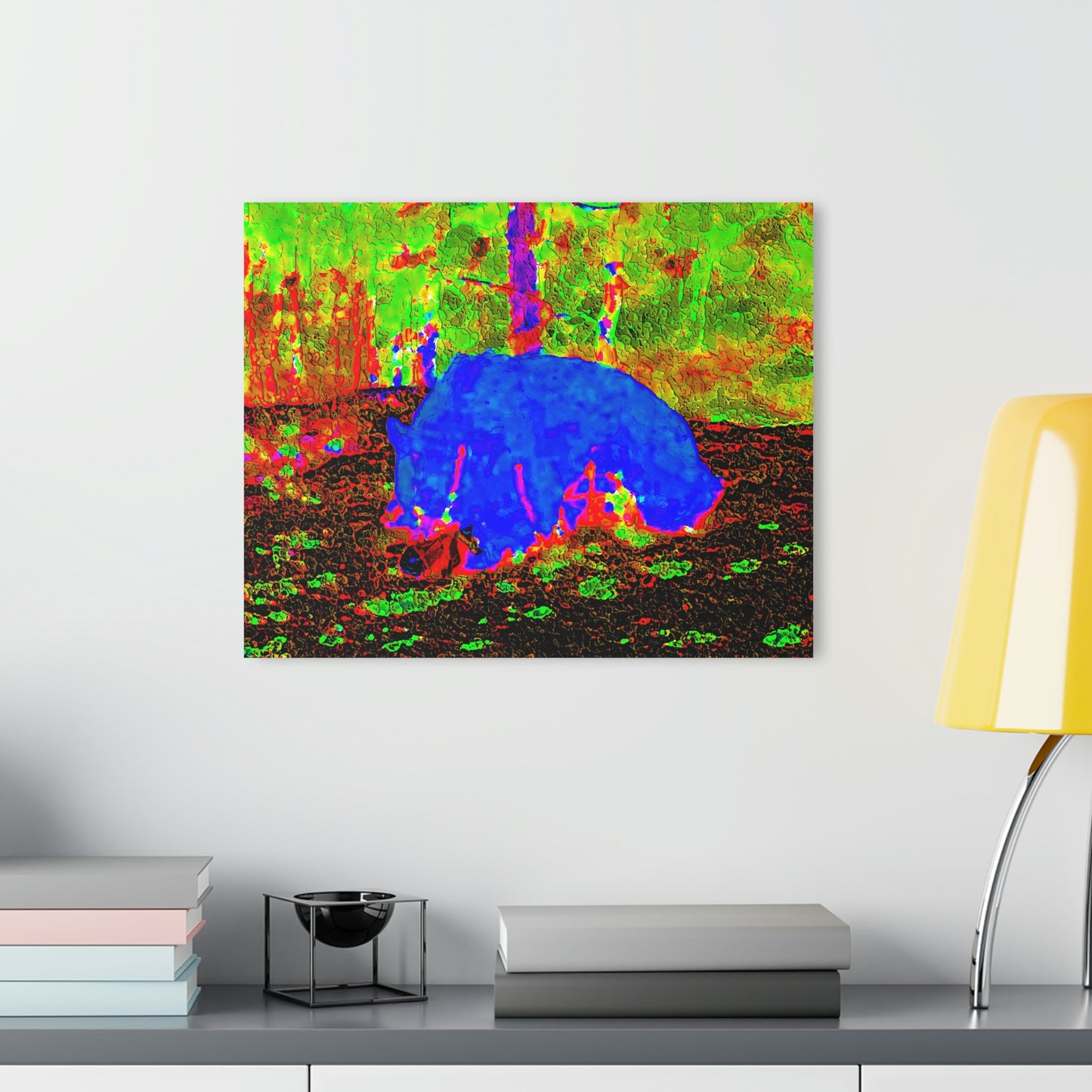 Acrylic Prints (French Cleat Hanging) ... RCY: "Rhett Creek Yogi ... '500 Lbs Of Autumn Season Hunger' ..."  ... September 2022 ... Central Idaho ... Original Works ...