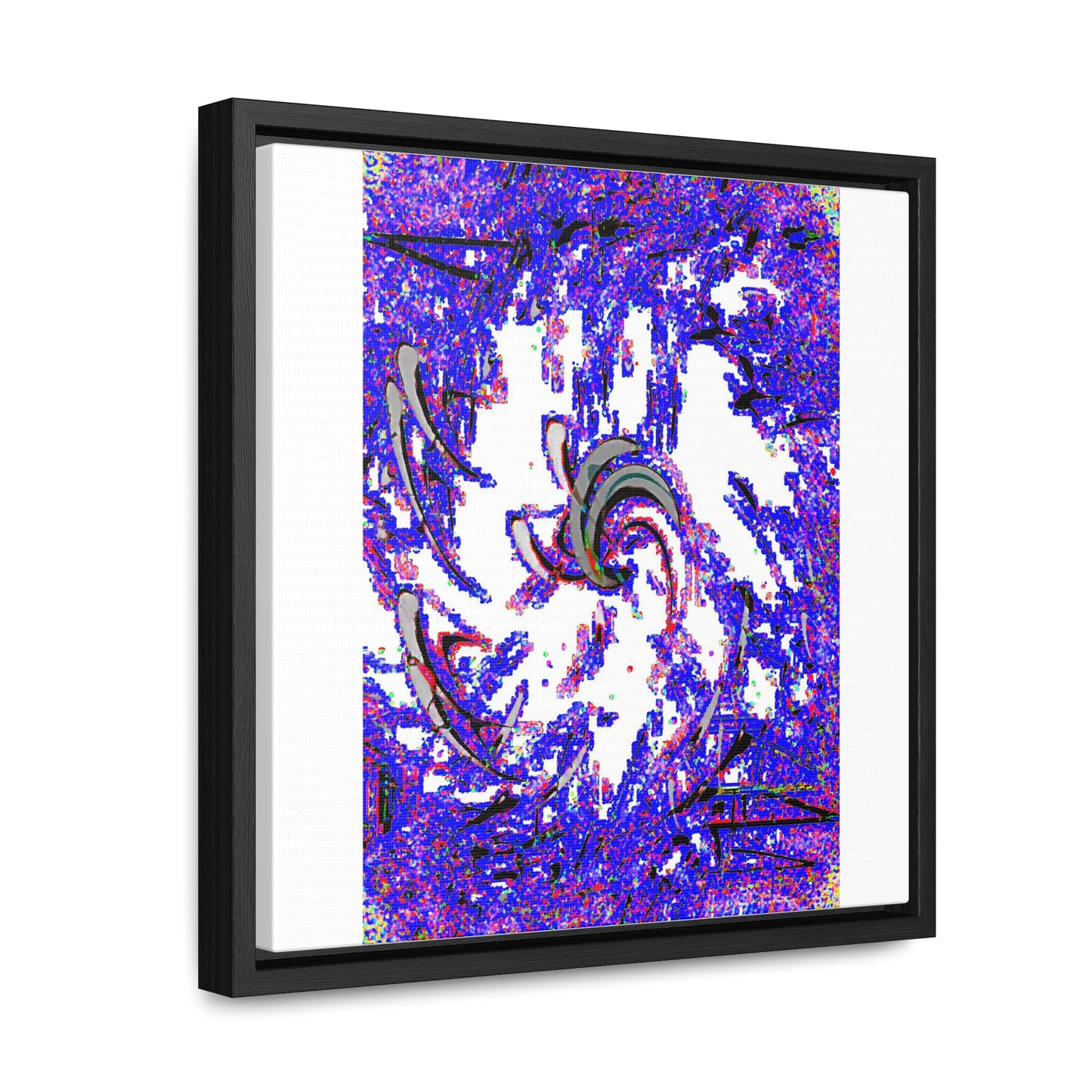 Gallery Canvas Wraps, Square Frame ... "Waning Moon" ... Central Idaho ... October 2022 ... Rendering Time: 22 Hours ... Original Works ...