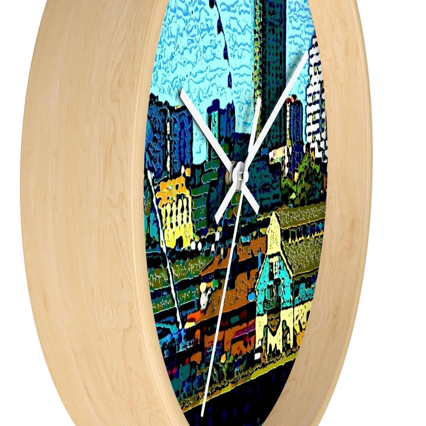 Wall clock ... That Classic Wheel ... 'Seattle's Wheel' ... & An Old Classic Waterside Vendors ...  'Family Archives' ... Original Works ...