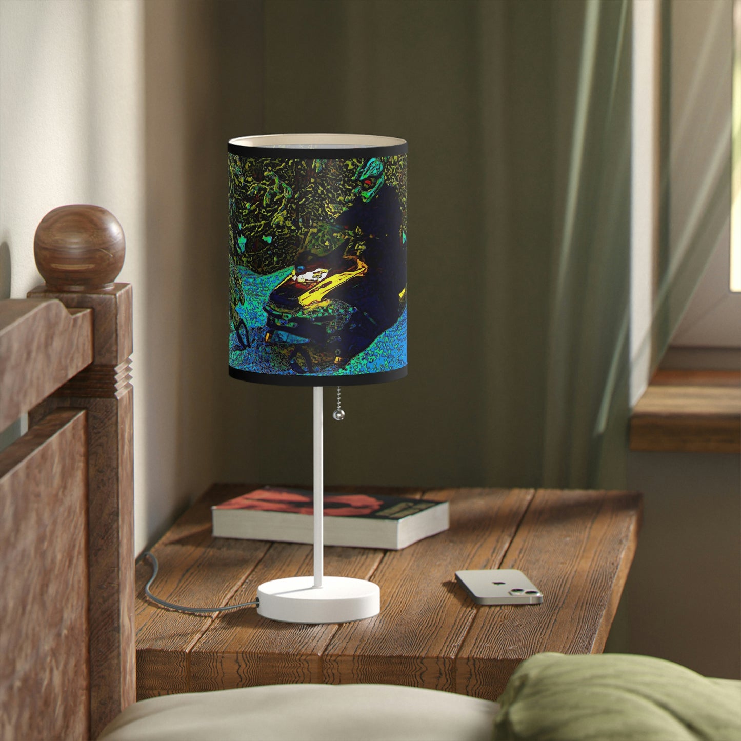 Lamp on a Stand, US|CA plug ... Yep ... "Another Day ... Riding Through The Wilderness ... " ... February 2023 ... Original Works ...