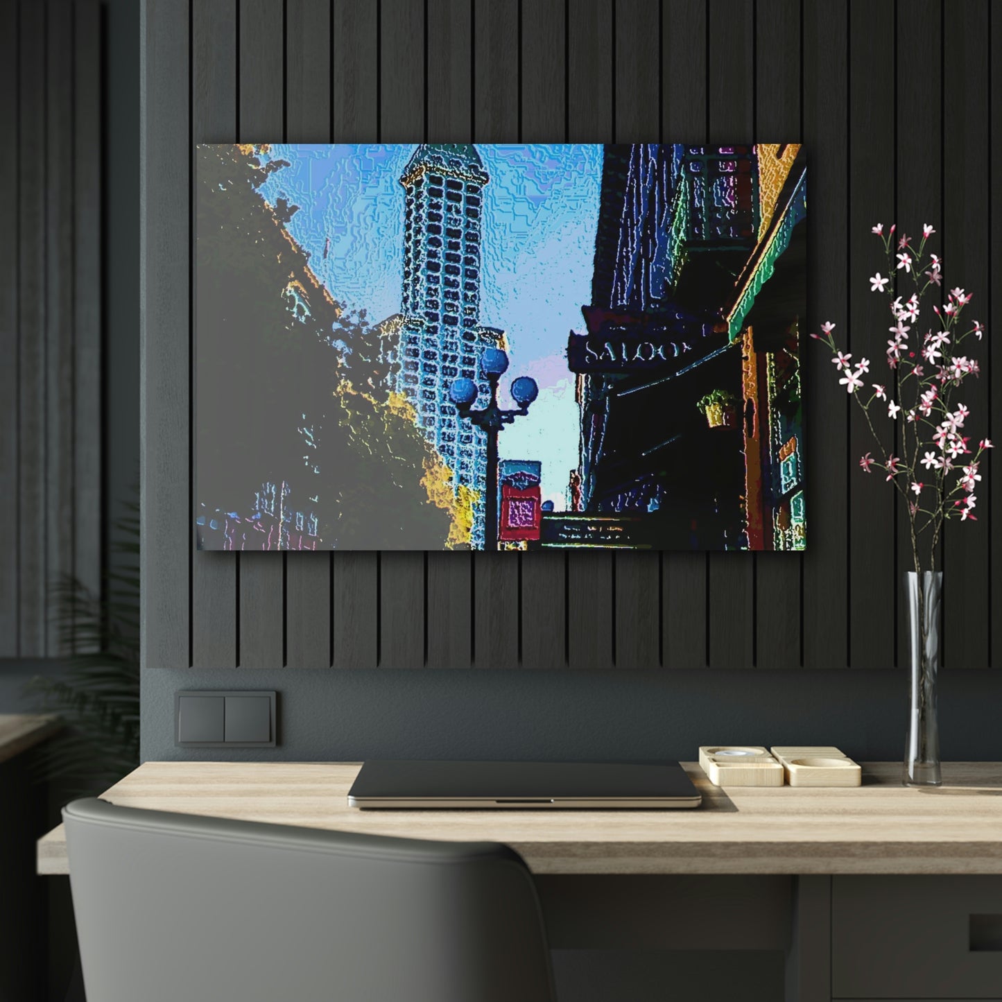 Acrylic Prints ... Pioneer Square & Smith Tower ... 'That World Famous View' ... Colleague Supplied Photo ... Original Works ...