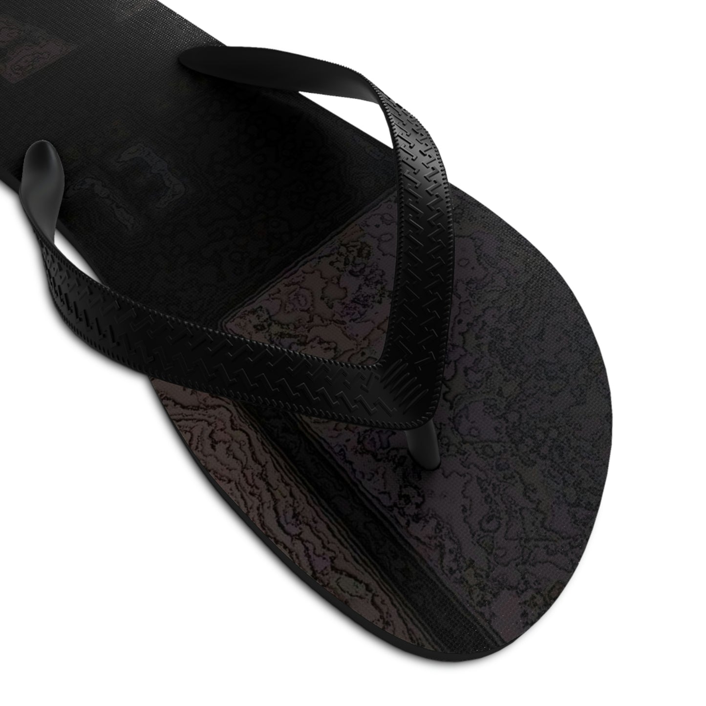 Unisex Flip-Flops ... Car Approaches From The Stern ... Moon Ascendary From The Bow ... "Two Friendly Travellers On A Cold Night Near Elk City" ... C