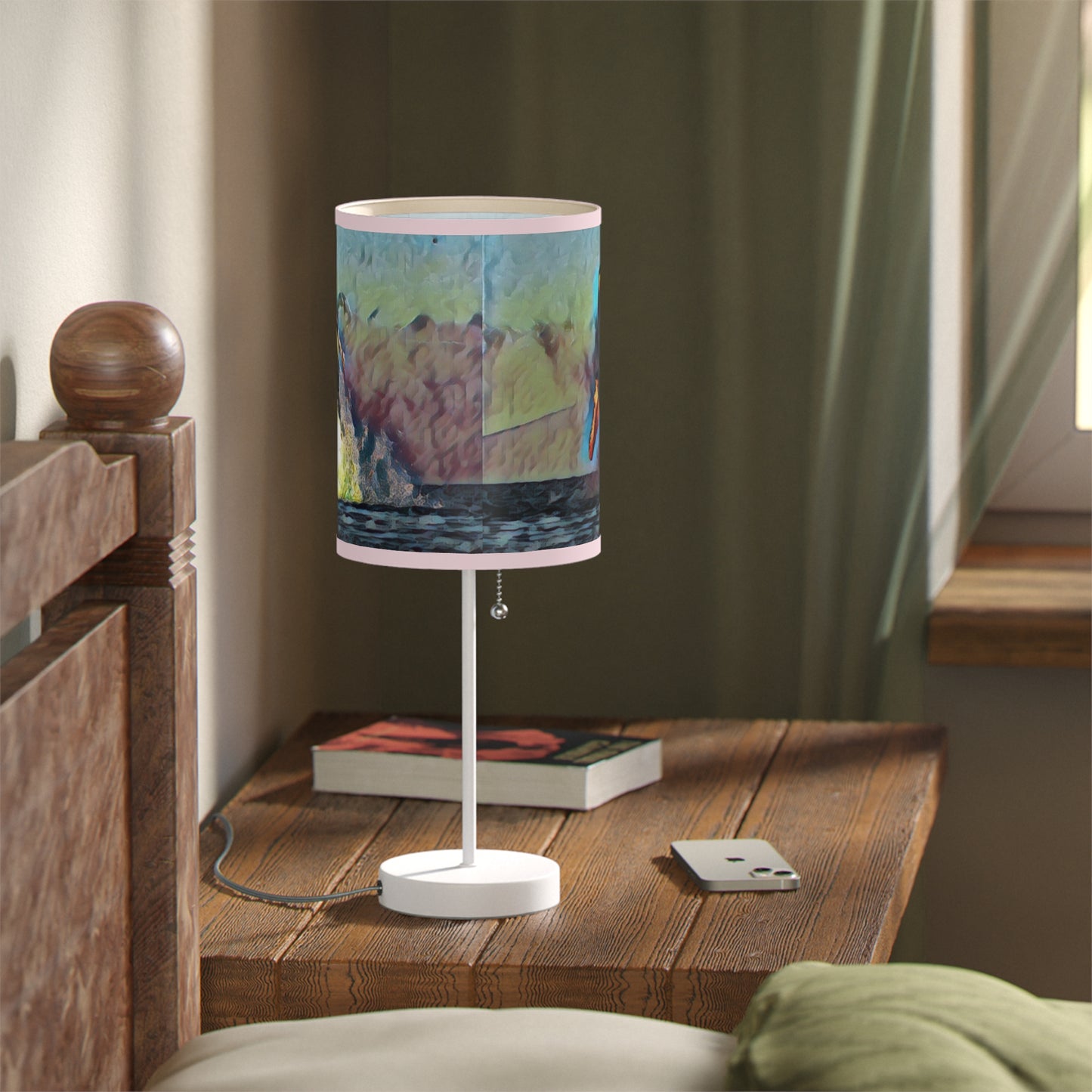 Lamp on a Stand, US|CA plug ... An Extraordinary Humpback Breach ... 'With Explosive Energy' ... Family Archives (KPH) ... Circa: 21st Century. Maui, HI ... Original Works ...