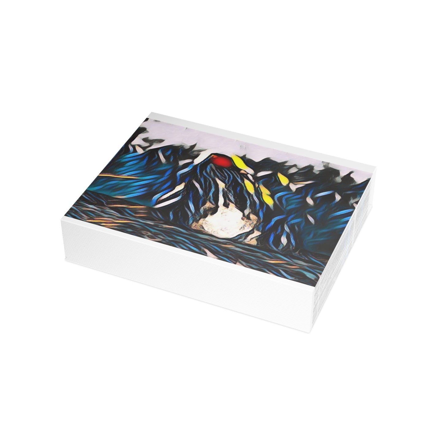 Greeting Cards (1, 10, 30, and 50pcs) ... "Ken's Favourite Humpback Breach" ... Circa: 21st Century ... Maui, HI ... Original Works ...