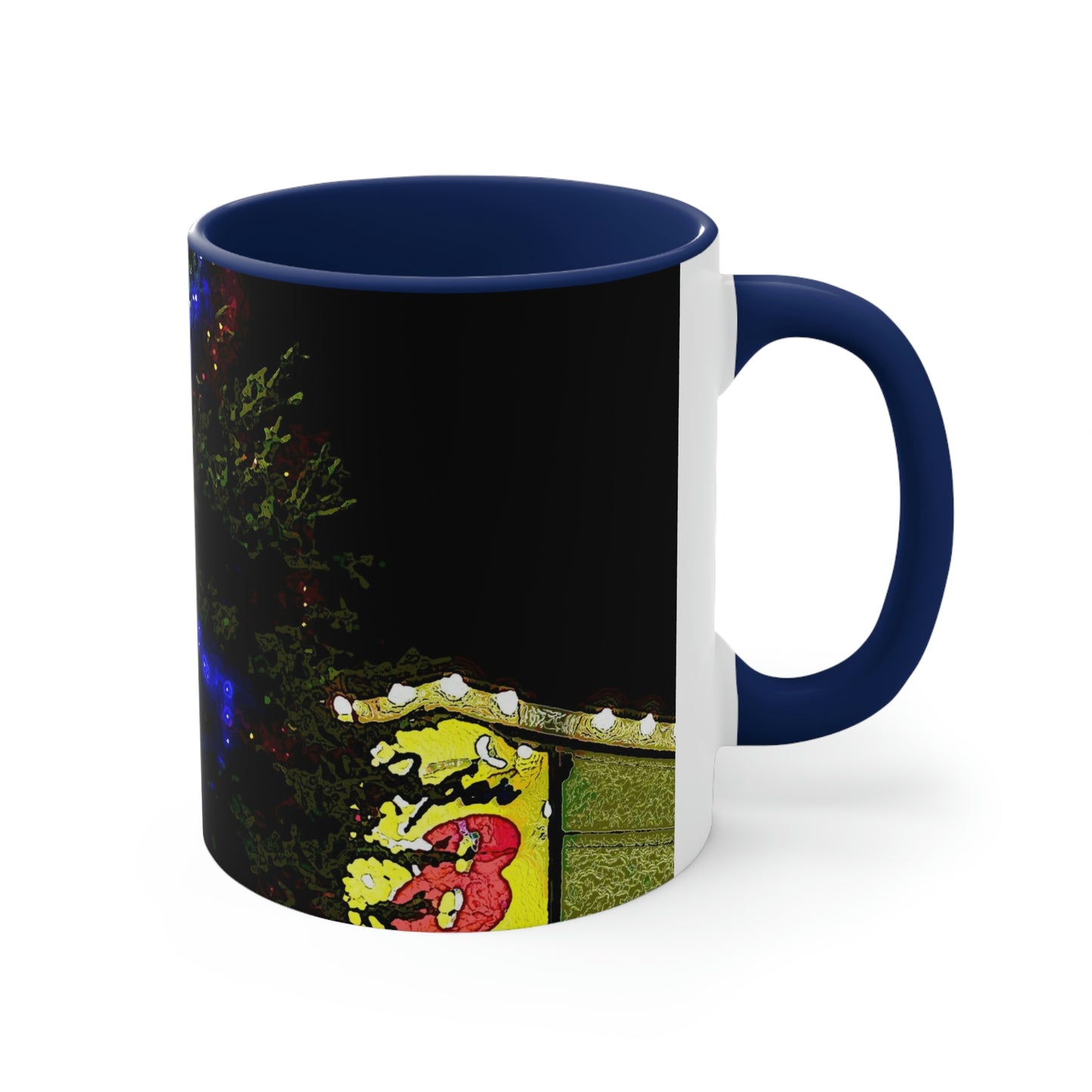 Accent Coffee Mug, 11oz ... A Very Nice Super-8 'On The Praire' ... Grangeville, Idaho ... Jan23 ... Original Works ...
