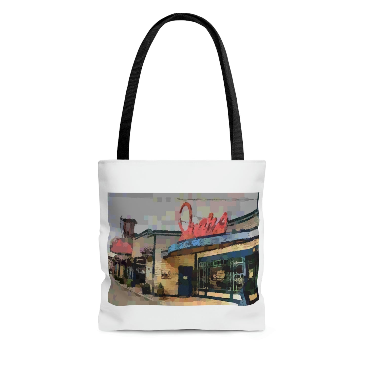 AOP Tote Bag ...  In-A-Hurry & Stressed? ... Remember: Keep "Clam" ... Clam_Happy ...  'Ivars: Seattle Waterfront' ... Personal Archives ... Original Works ...