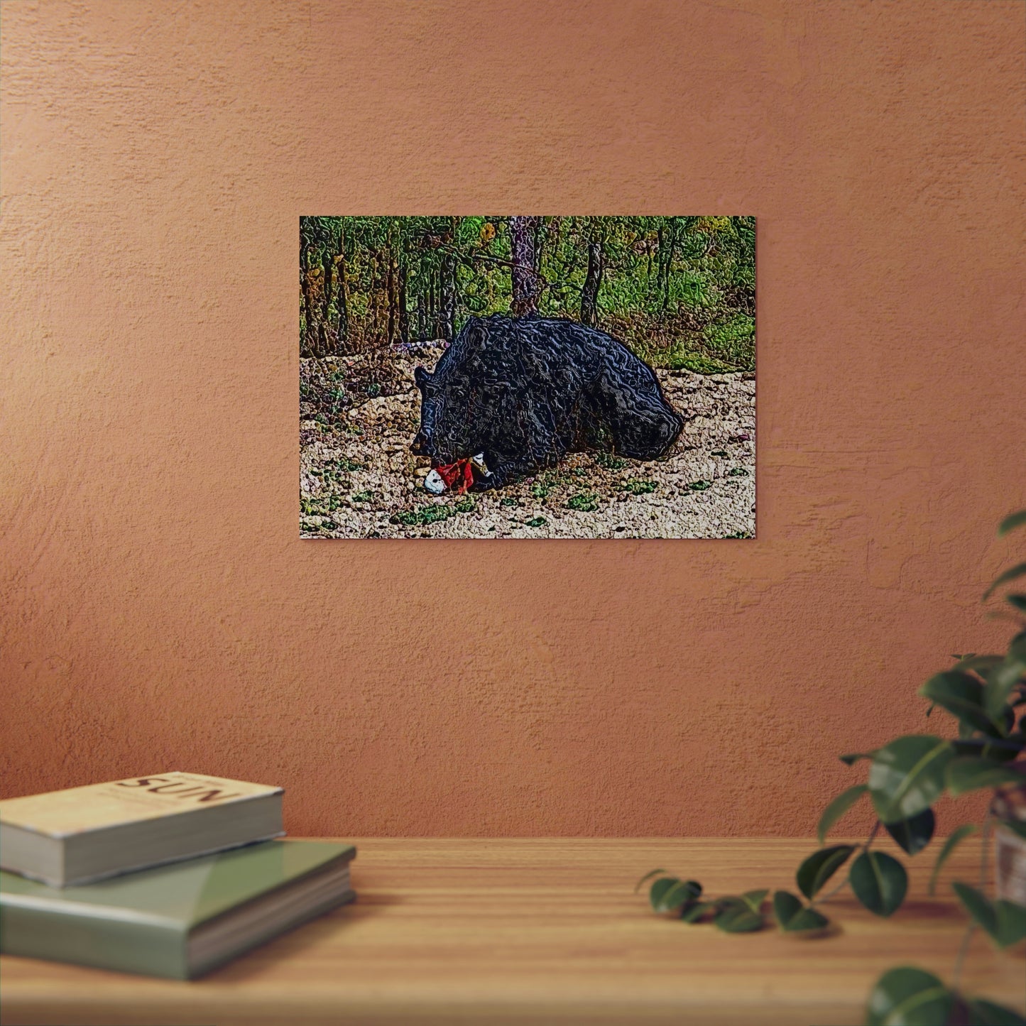 Aluminum Composite Panels ... A Local 'Yogi_5' ... RCY: "Rhett Creek Yogi: 500#'s Of Hungry Black Bear" ... 28-29Sep23 ... Original Works ... Client Project-Folio ...