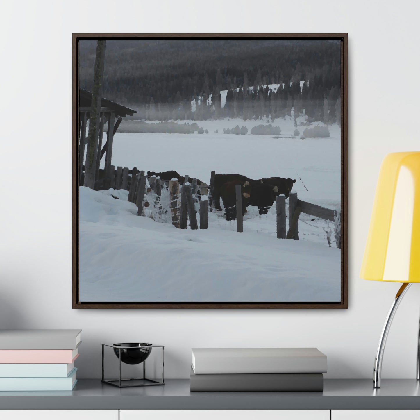 Gallery Canvas Wraps, Square Frame