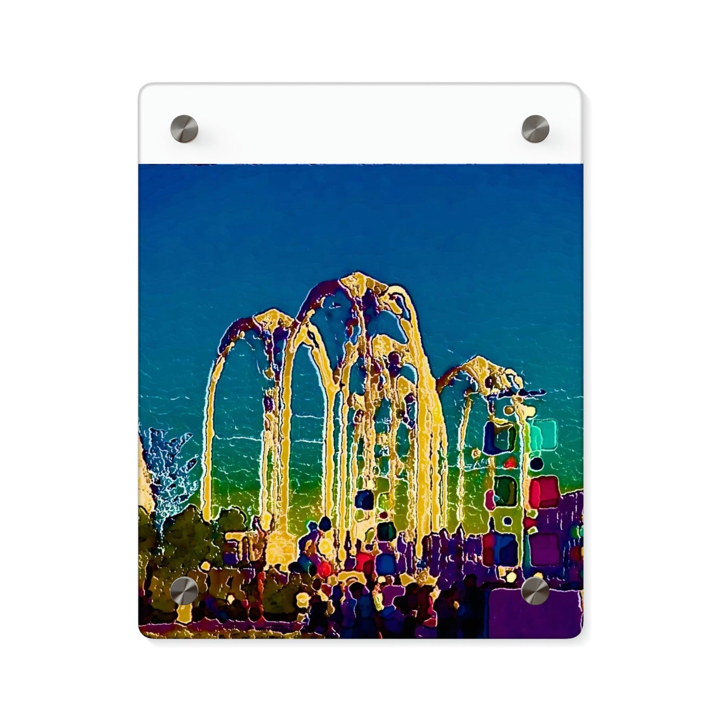 Acrylic Wall Art Panels ... "Arches 'Like-No-Other' ... " Seattle World's Fair: 1962. A Family Original ...