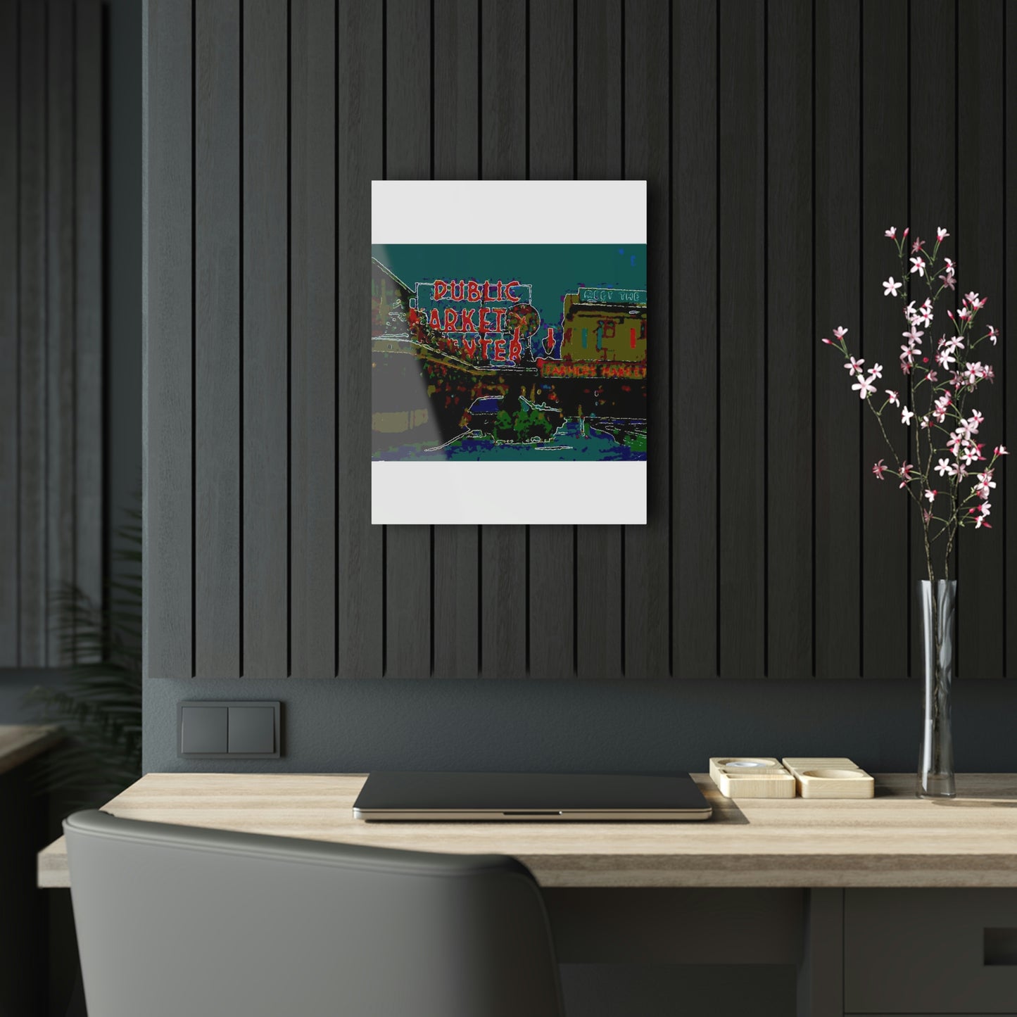 Acrylic Prints ... "Seattle's PPM: Pike-Place-Market" ... I Remember That Day ... The Photo Shoot ... 'It Was Snowing' ... Original Works ...
