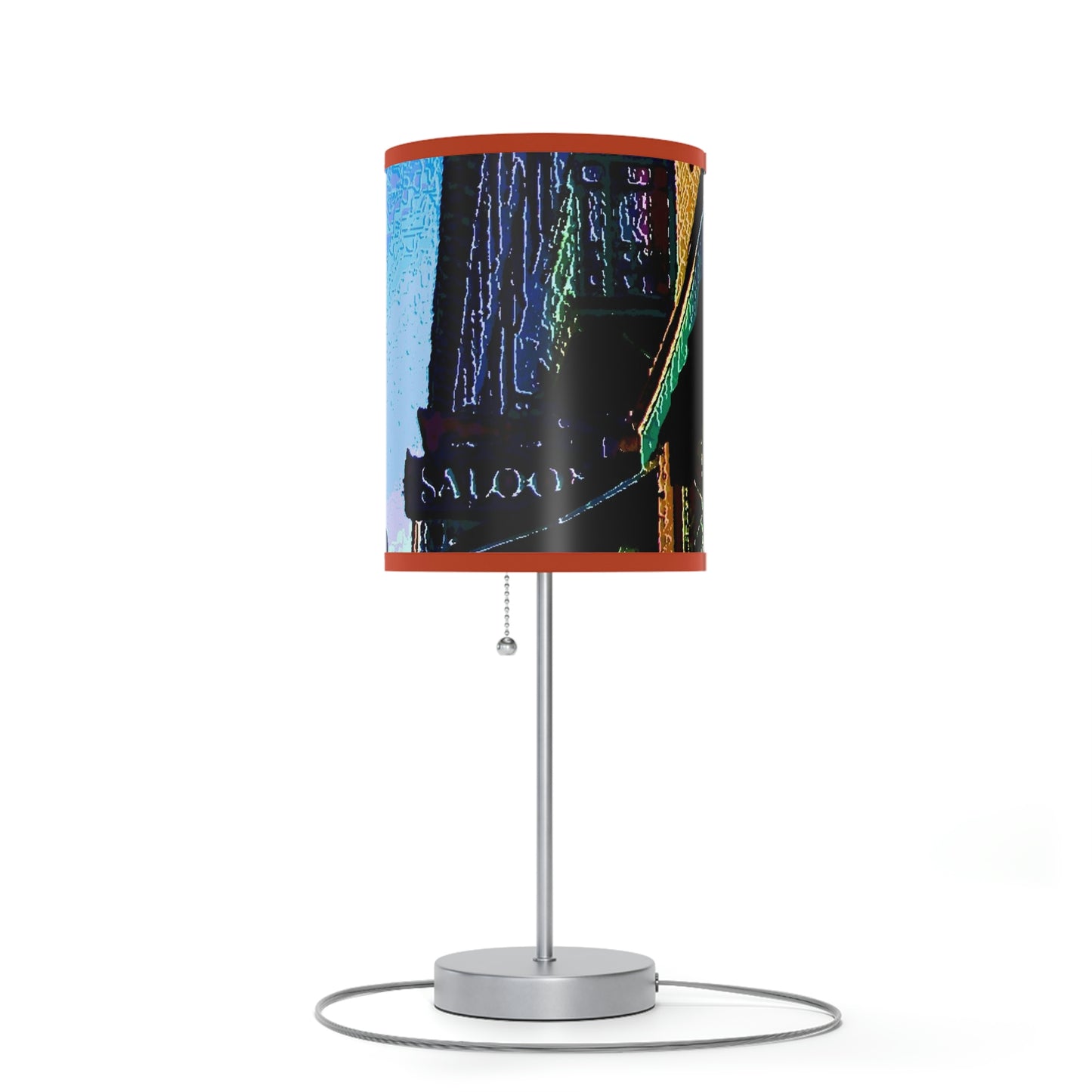 Lamp on a Stand, US|CA plug ...  Pioneer Square & Smith Tower ... 'That World Famous View' ... Colleague Supplied Photo ... Original Works ...