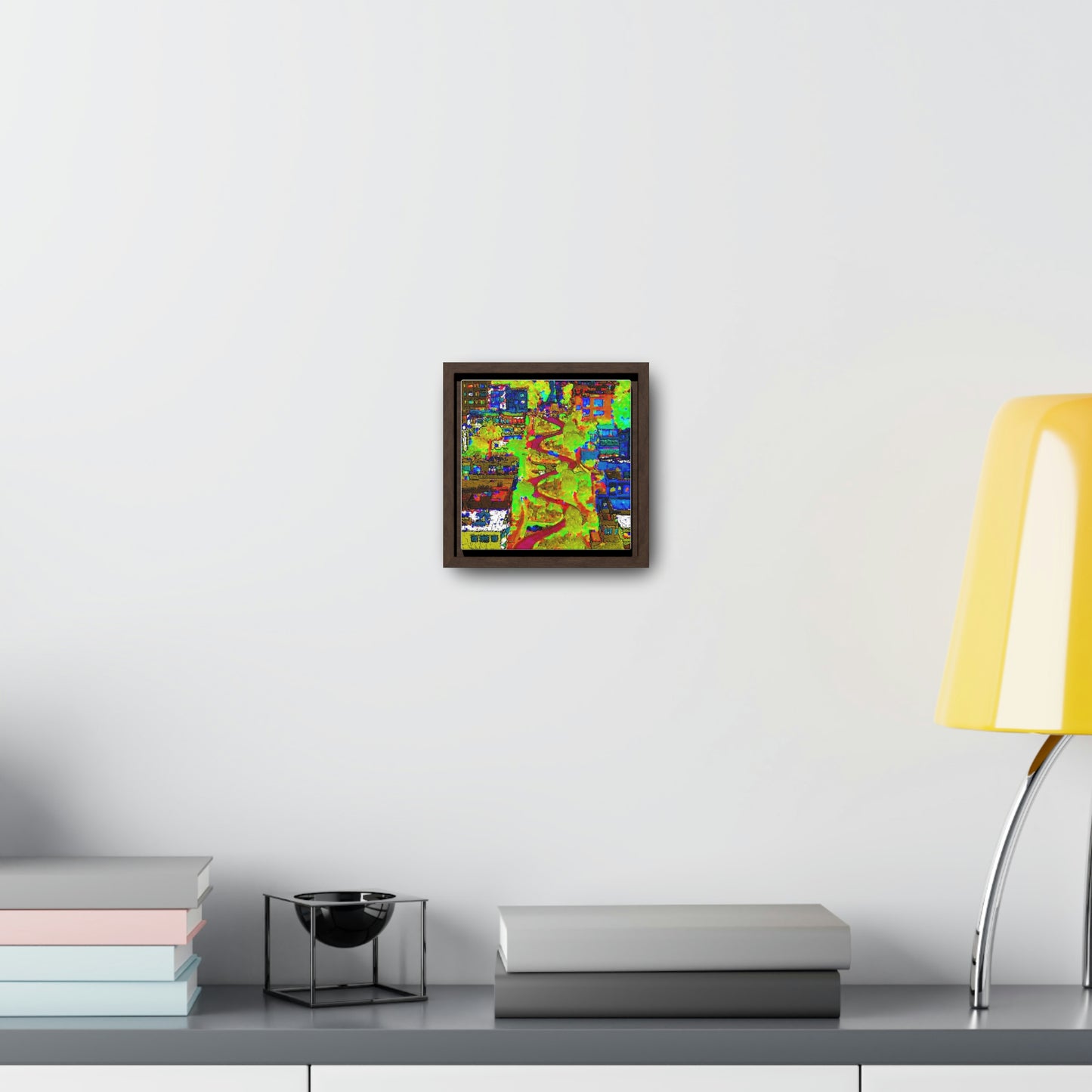 Gallery Canvas Wraps, Square Frame ... A Crazy Street ... 'Eight Winding Curve-Switchbacks' ... "Lombard Street, San Francisco, CA' ... Family Archives: 1970's ... Original Works ...
