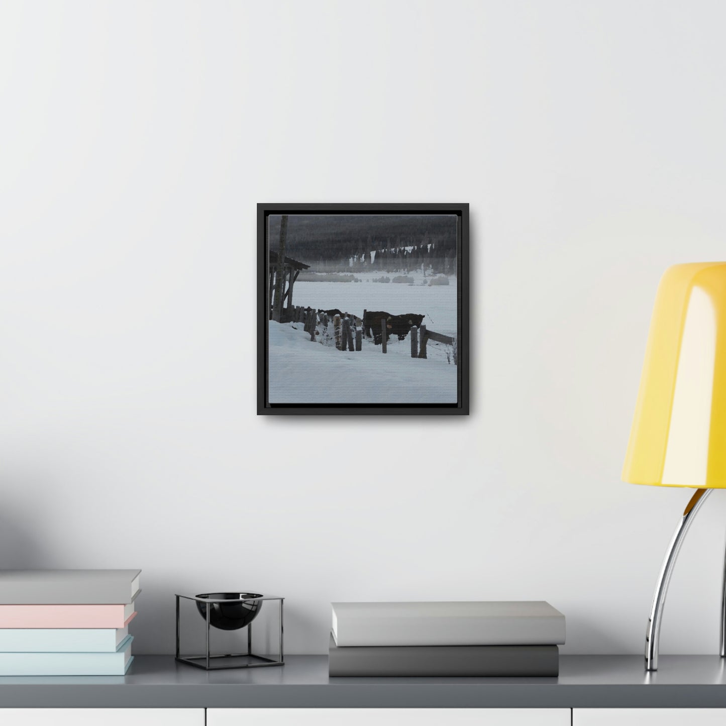 Gallery Canvas Wraps, Square Frame