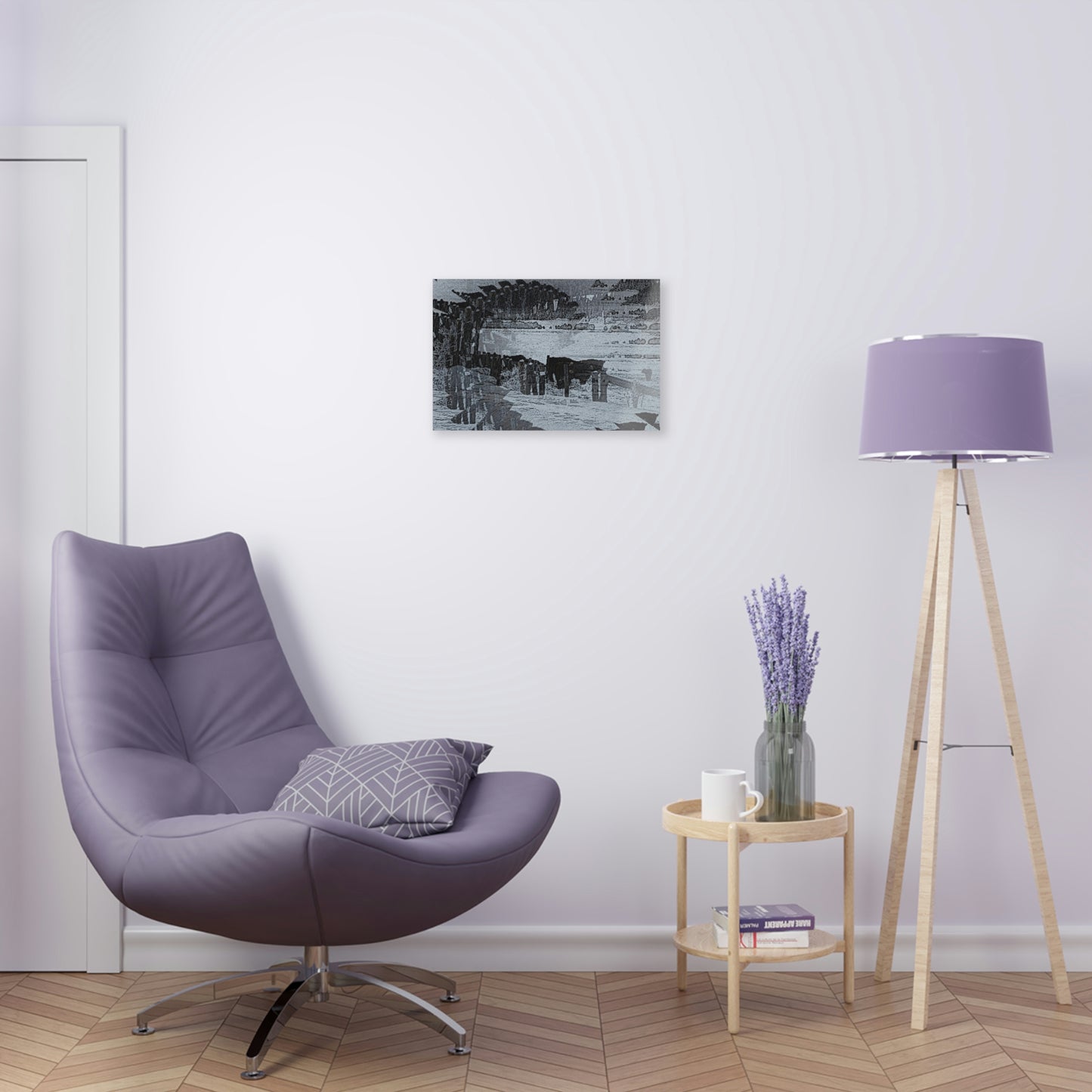 Acrylic Prints ... A Quiet Morning ... "Along The Red River & Nature Preserve Plateau" ... Jan23 ... Original Works ...