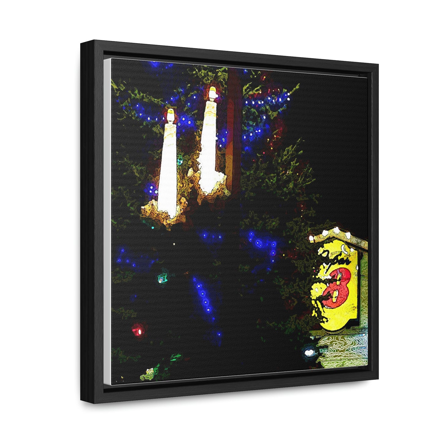 Gallery Canvas Wraps, Square Frame ... A Very Nice Super-8 'On The Praire' ... Grangeville, Idaho ... Jan23 ... Original Works ...