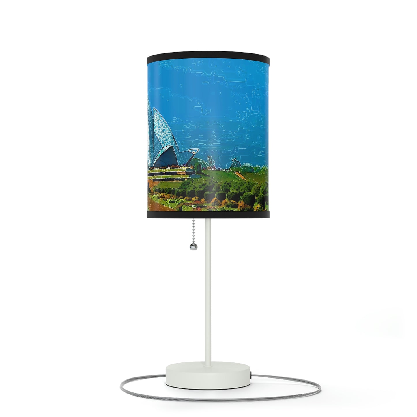 Lamp on a Stand, US|CA plug ... 'Bahai'i House-Of-Worship' ... "Lotus Temple: Delhi, India, 2008" ... Original Works ...